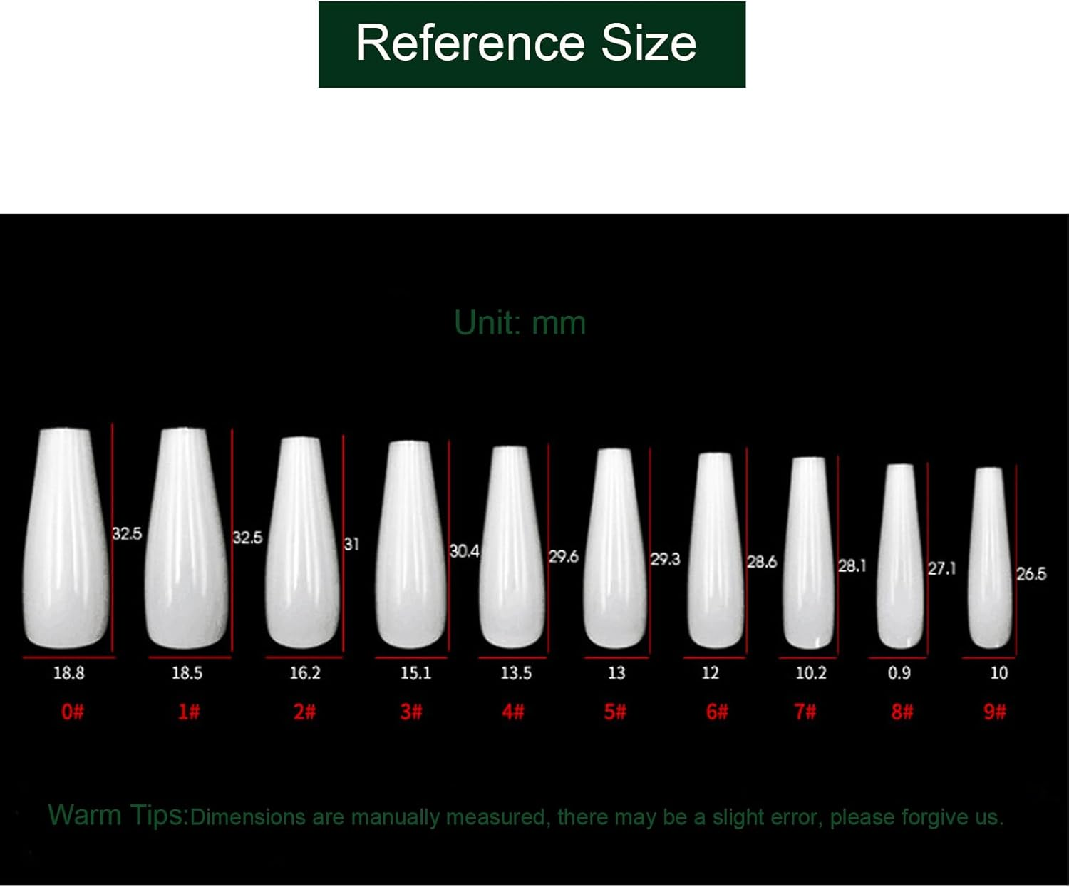 24 PCS Press on Nails Christmas Fake Nails Snowflake Fake Nails Gold Edge Fake Nails Green Fake Nails Long Fake Nails Gifts for Women and Girls (No.75) image number 1