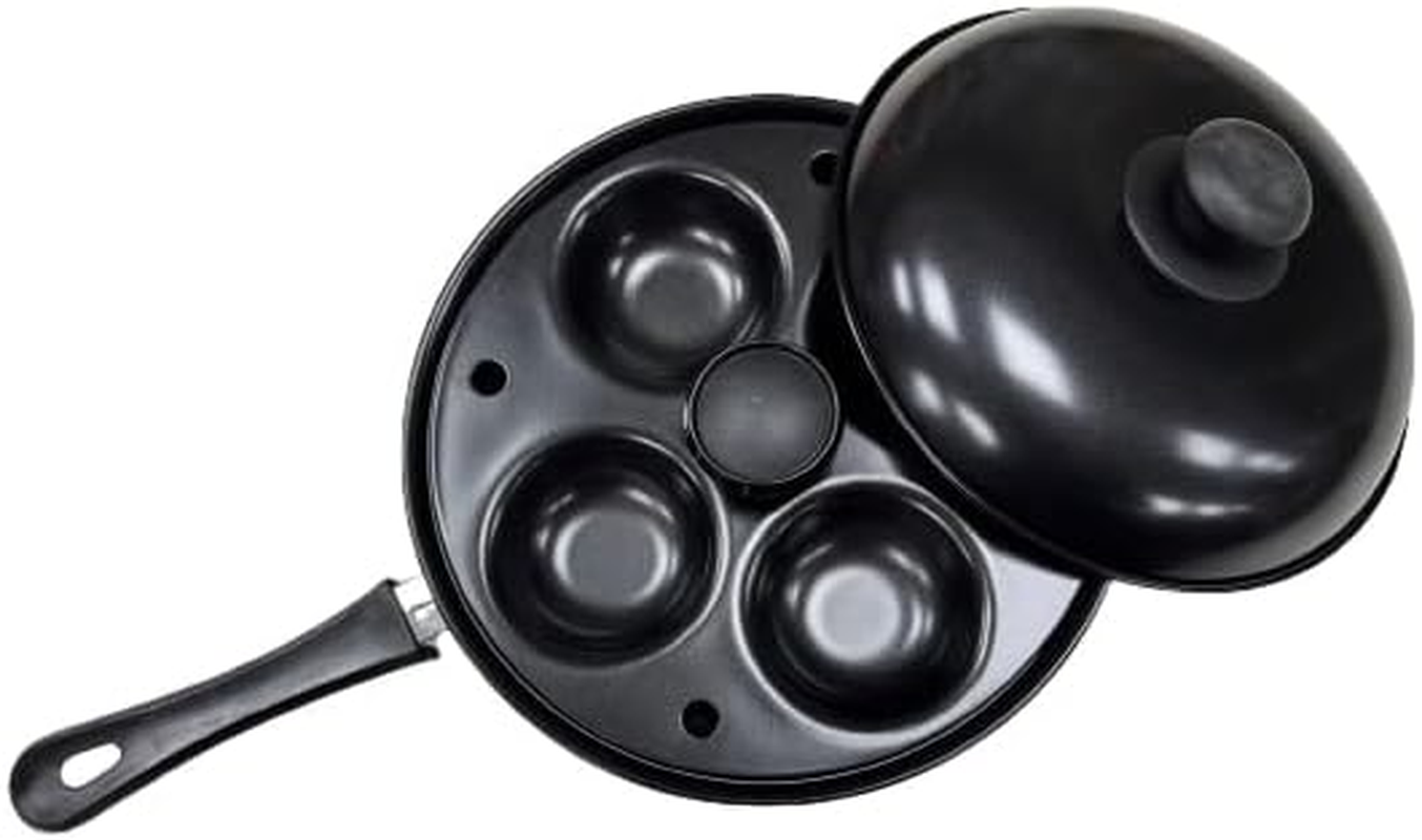 Fox Run 5203 Non-Stick Poacher/Fry Pan Set, 13.5 X 8 X 4.75 Inches, Black image number 4