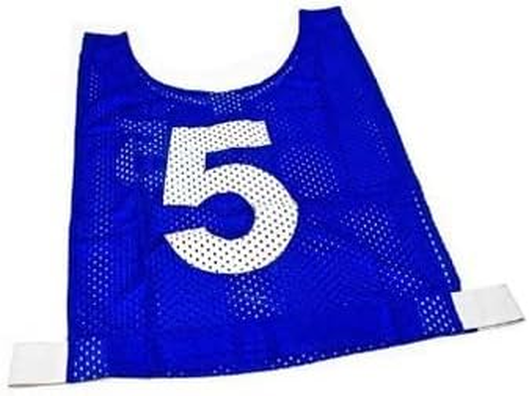 Basketball Mesh Training Bib Set Senior (4-13) - Royal