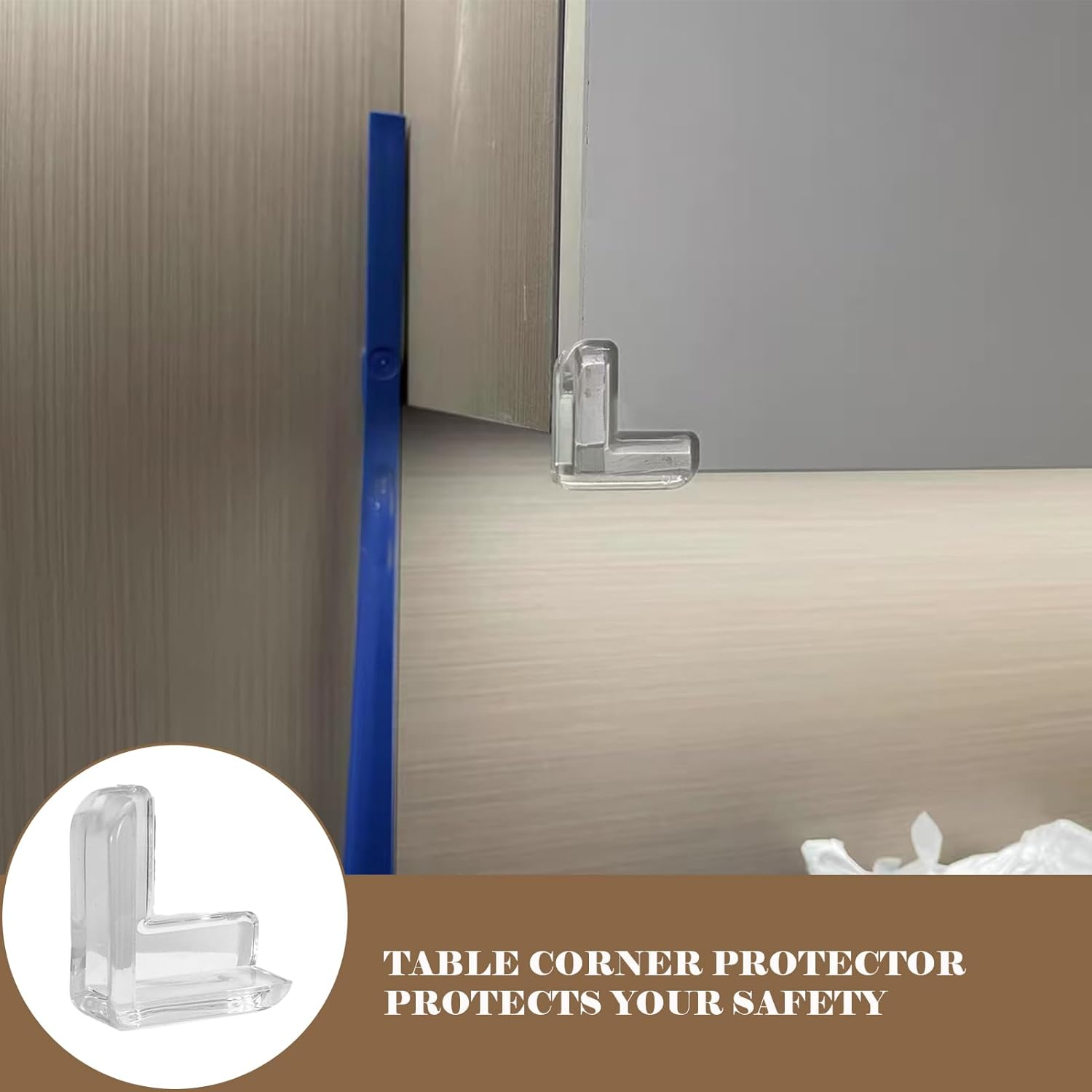 Corner Protector, 30 Pack Table Corner Protectors for Baby, Baby Proofing for Sharp Edges, Table & Furniture Corner Covers Protectors with Cushion - Easy Installation for Childproofing