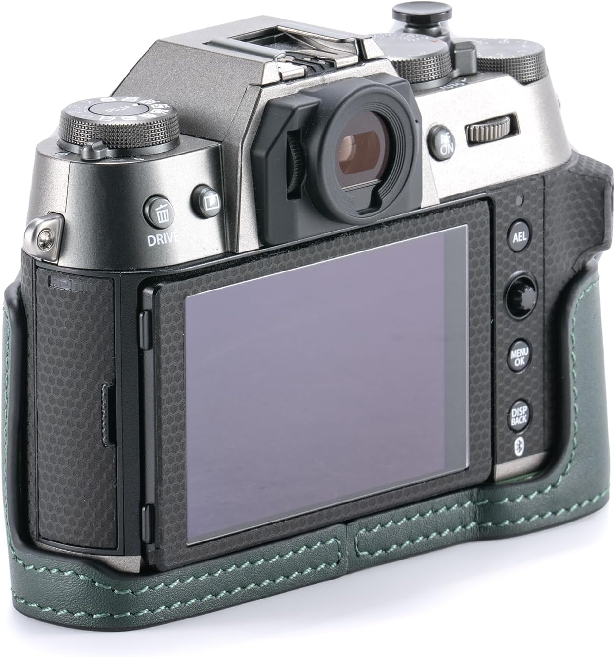 Tilta X-T50 Green Leather Camera Case Compatible with X-T50 1/4"-20 Thread TA-T71-LCC-GN