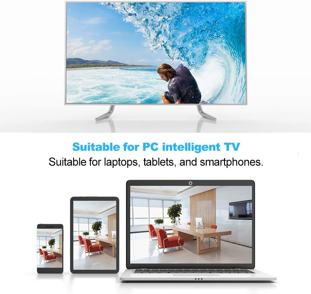 Wireless Optical Pocket Rechargeable Pen Mouse, Wireless Pocket Pen Mouse, Adjustable 800/1200/1600 DPI 4 Buttons USB Optical PC Laptops Tablets Smartphones Intelligent TV Pen Mouse