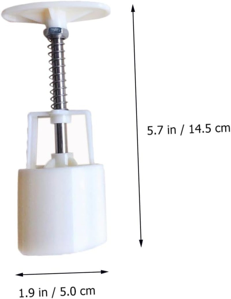 2 Set Baking Mooncake Mold Cake Cookie Mold Stamp Cake Puck Mold Cookie Stamps Festival Cake Mould Hand Press Christmas Decor Moon Cake Mold Plastic Green Bean Cake Party Supplies image number 5