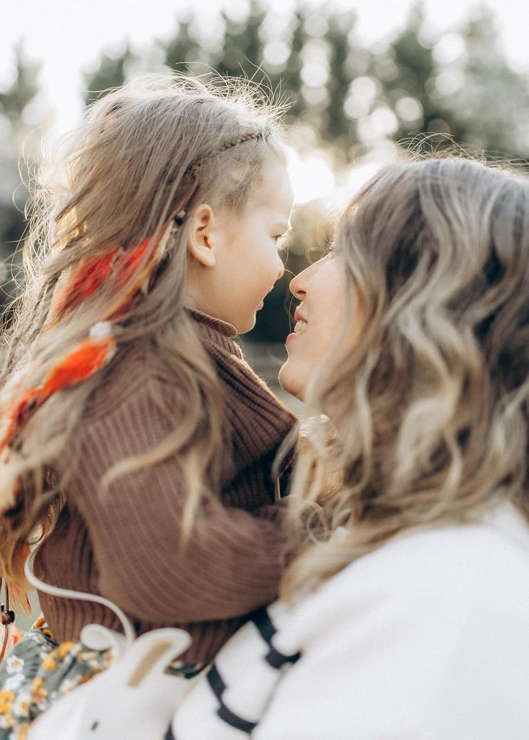 ZEBAN Boho Feather Headband Hippie Headbands Gypsy Headpiece Headwear Hair Accessories for Women (Purple, One Size) image number 3