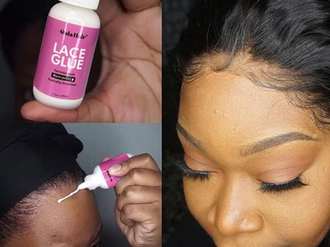 Dolahair Lace Glue Kit - Complete Set with Lace Tint Mousse, Wig Installation & Melting Spray(Medium Brown) - Medium Brown image number 5