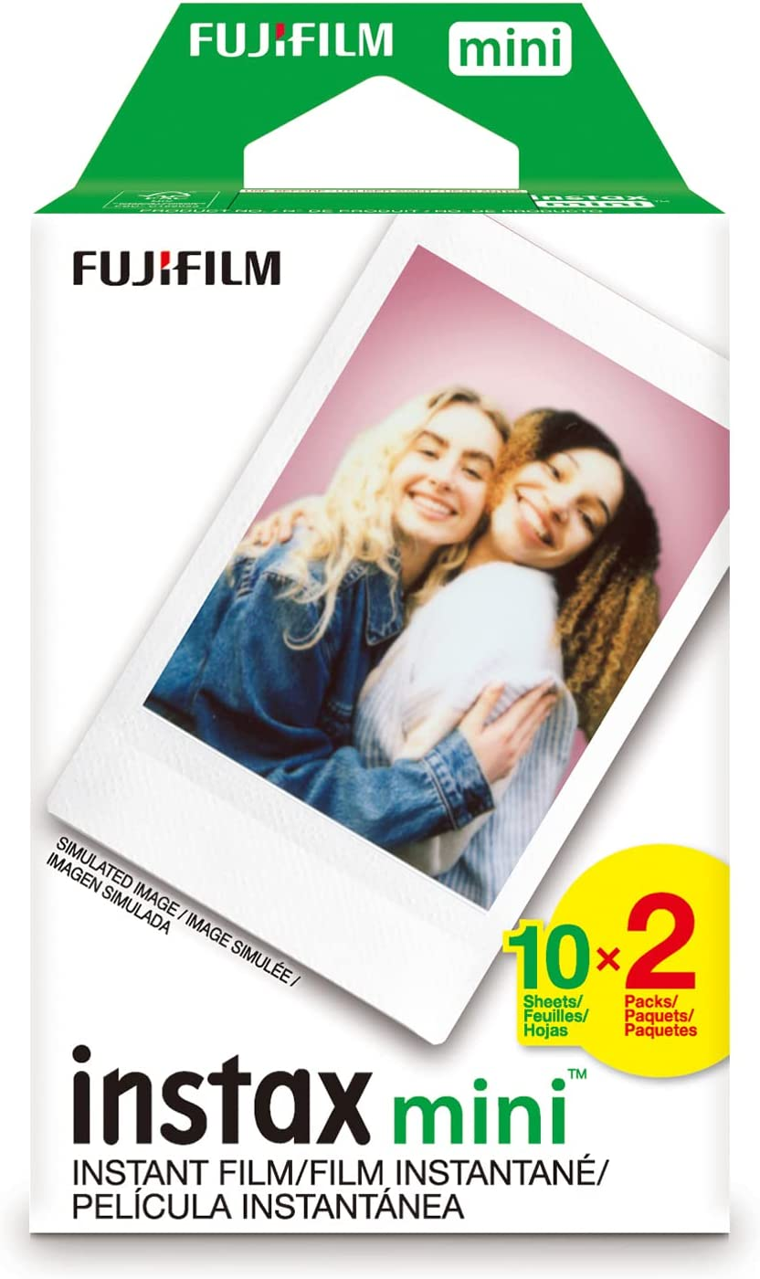 Fujifilm INSTAX Mini Instant Film Twin Pack (White) image number 4