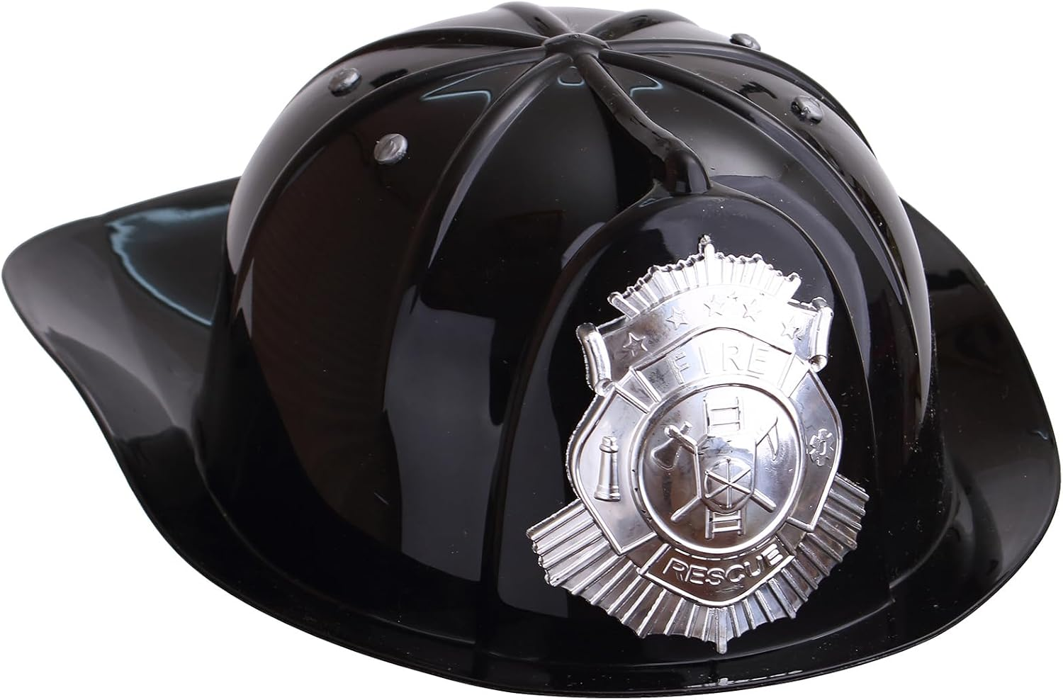 Tan Fireman Costume for Kids, Boys' and Girls' Firefighter Dress up (7 Pcs) image number 1