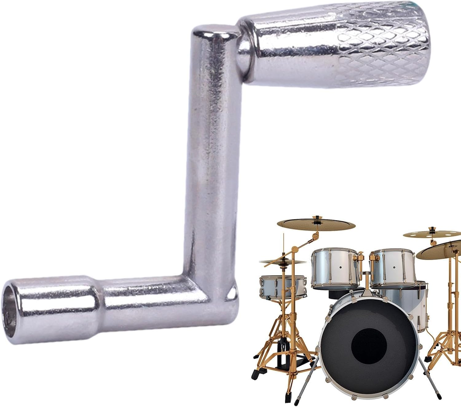 Drum Tuning Tool - Metal Drum Tuning Key | Precise Alloy Drum Key Tool, Portable Metal Drum Tuning Key for Acoustic and Electronic Drums