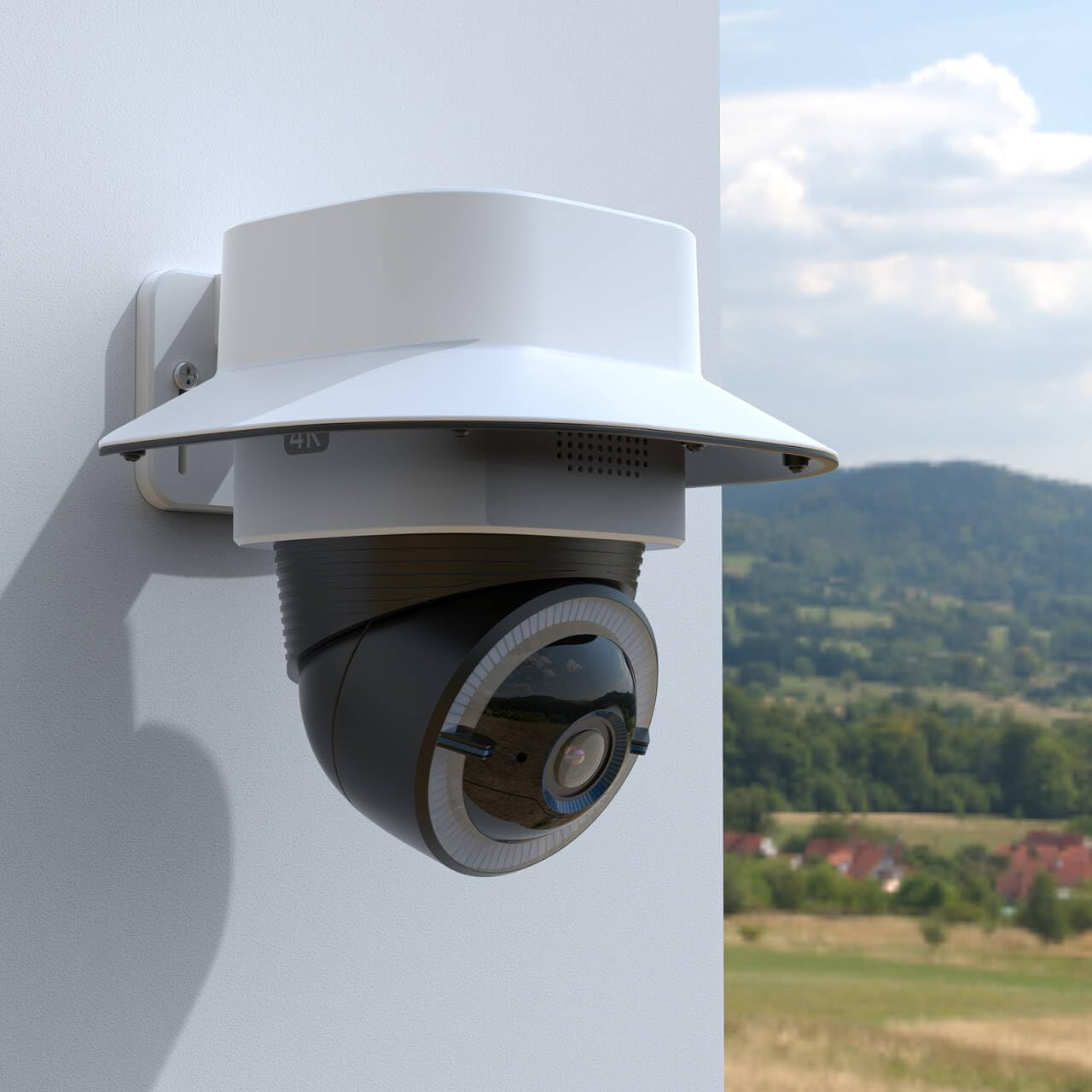 TIUIHU Camera Rain Cover for Eufycam Solo E30/Eufy 4G LTE Cam S330, Outdoor Camera Weather Protection/Sun Protection Camera Accessory for Eufy Solocam E30 & Eufy 4G LTE Surveillance Camera image number 4