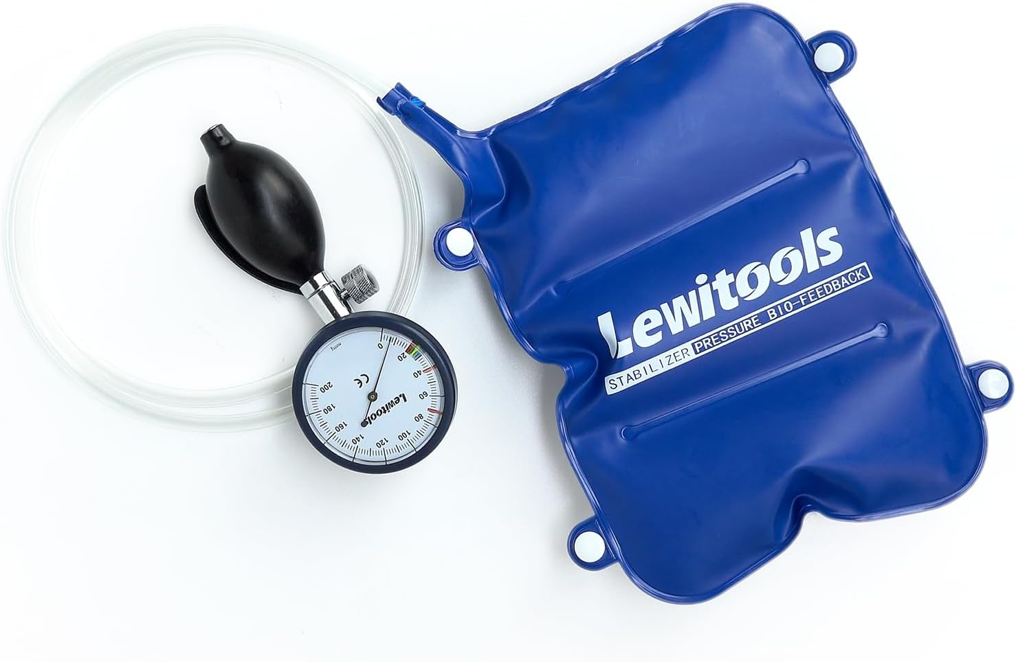 Lewitools 2025 New Biofeedback Device the Craniocervical Flexion Test Gwendolen Jull Carlo Rinaudo Core Muscle Trainer Low Back and Neck Pain Prevention Activate Deep Core Muscles and Improve Core Stability image number 5