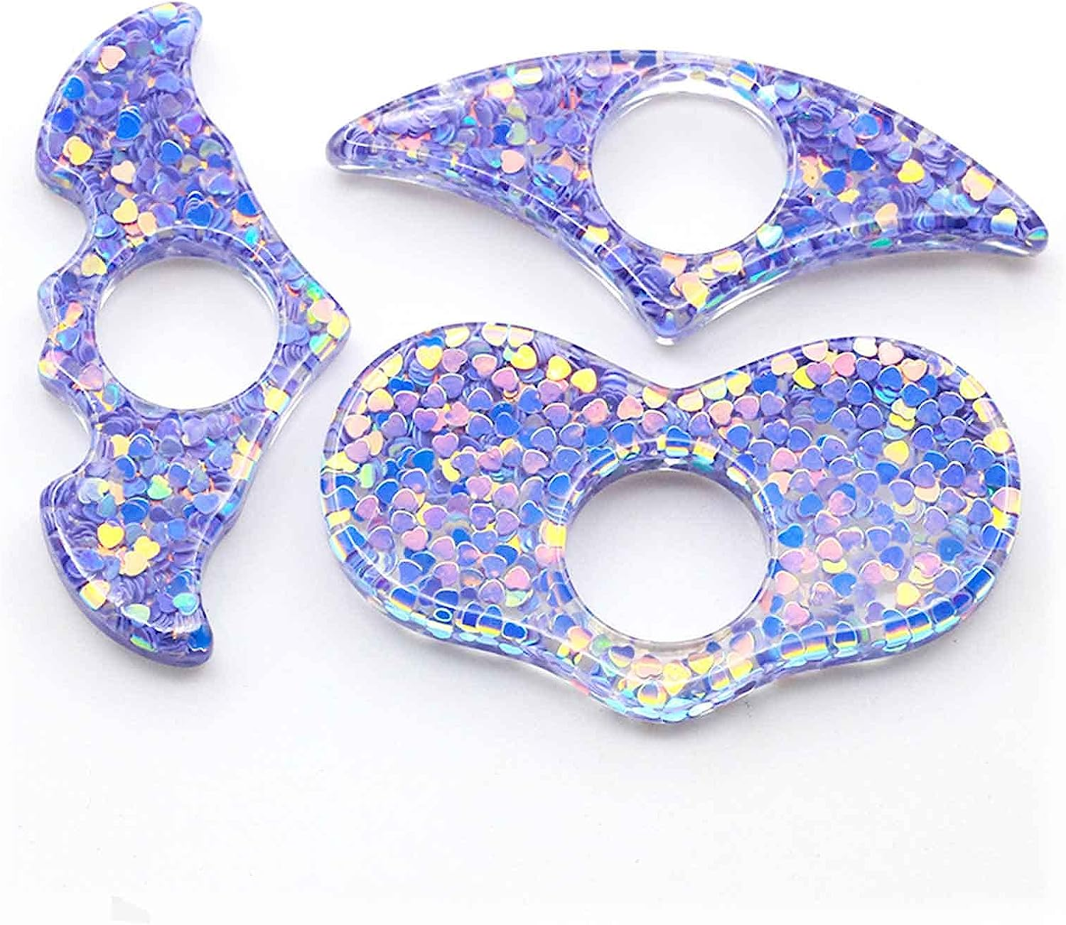 3 Pieces Book Page Holder, Betterjonny Page Holders for Reading Thumb Book Holder, Handmade Resin Holders Light Weight Book Opener Bookmarks Book Reading Accessories for Teachers Book Lovers