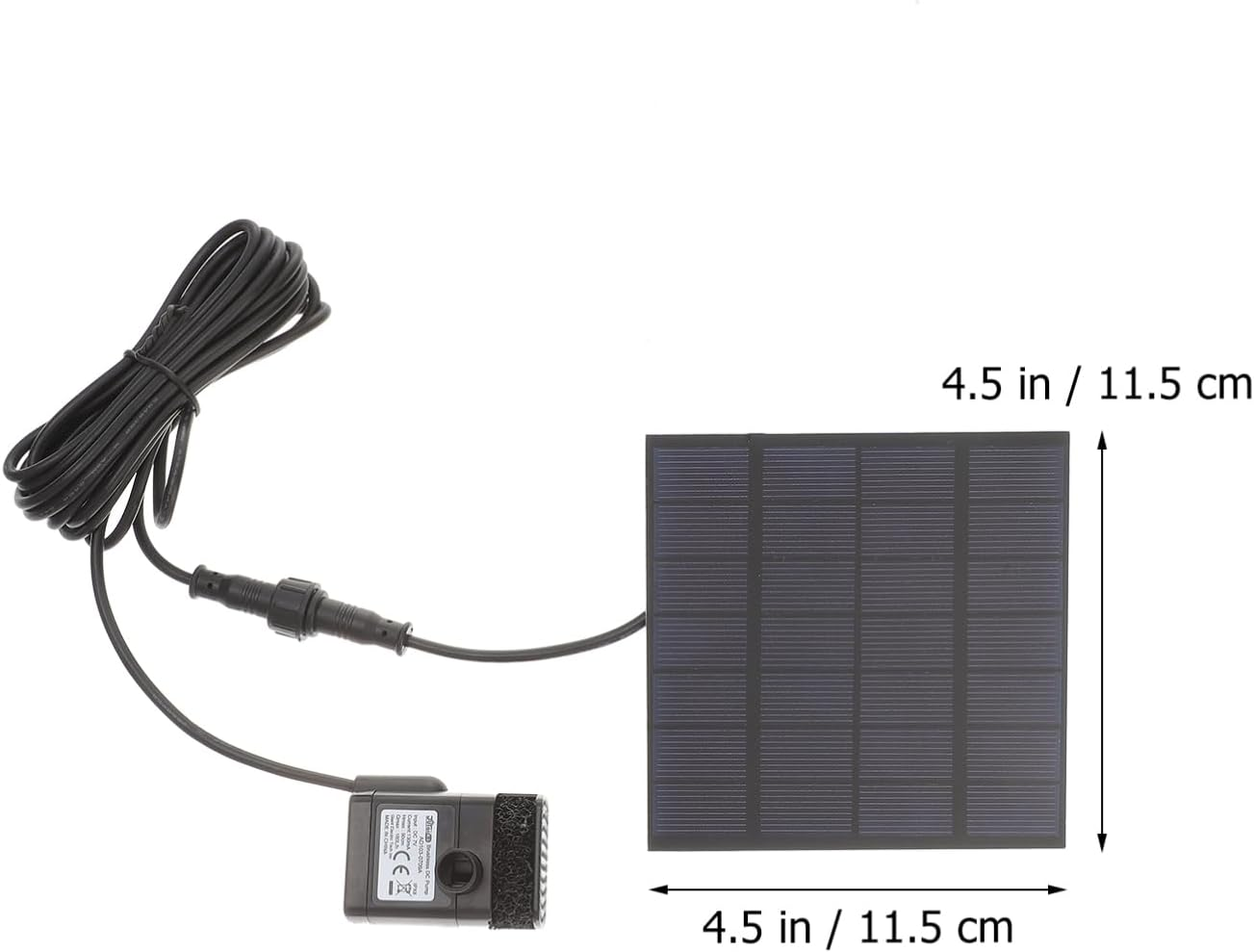 6V 0.8W Solar Pump Fountain Submersible Pump for Pool Garden Solar Water Feature image number 4