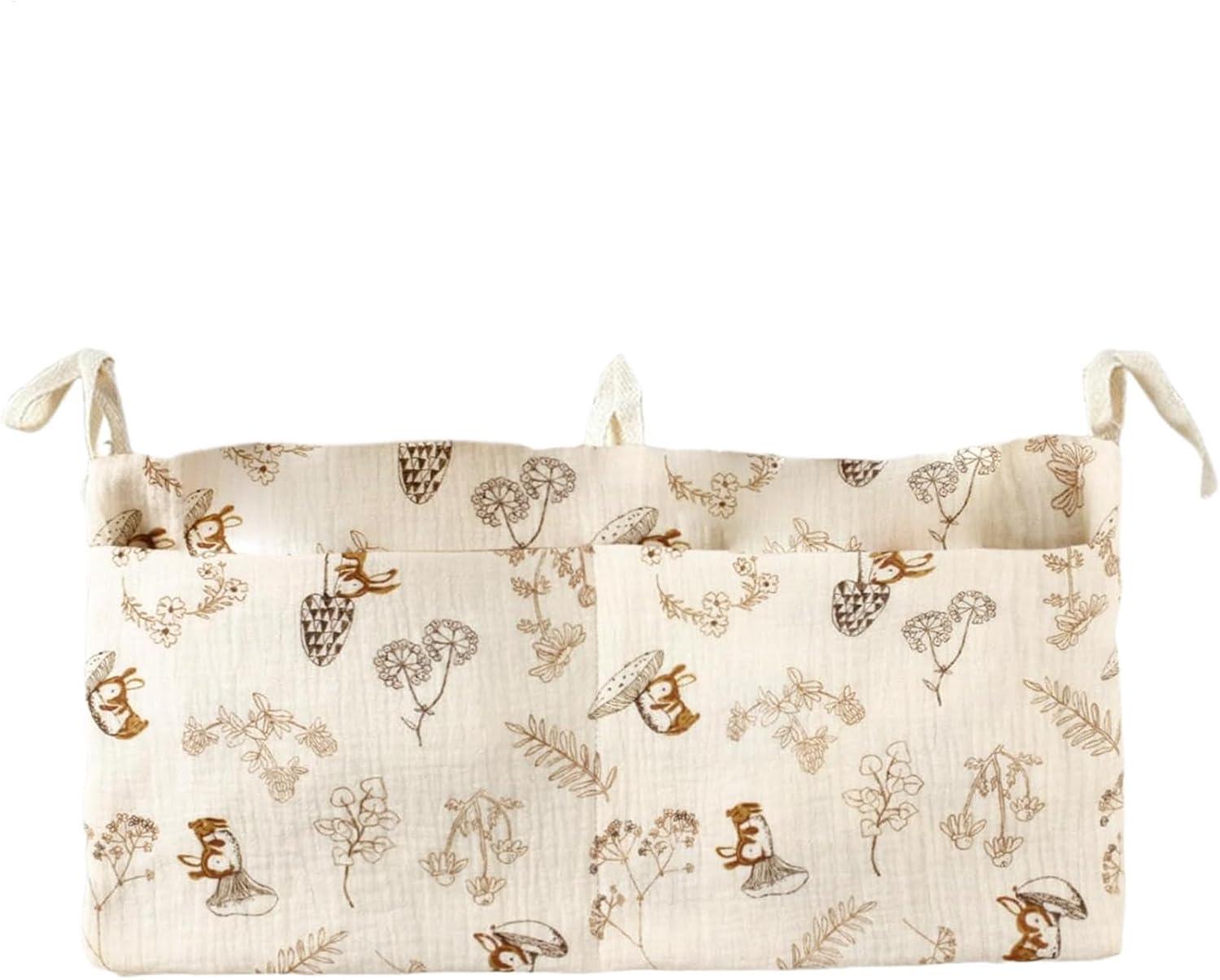 Generico Wall Hanging Bedside Bag, Bedside Organizer For, Bedside Organizer with Pockets, Bedside Pouch for Remote and Phones, Bedside Storage Solution, Hanging Bag for Nightstand, Bedside Organizer image number 4