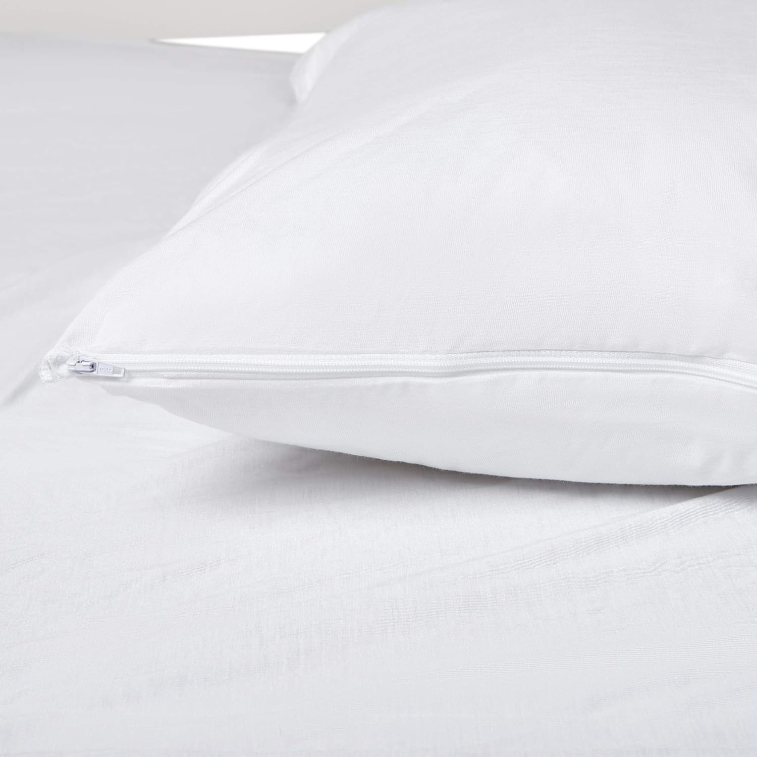 In Your Dreams Bamboo Waterproof Pillow Protector, White image number 4