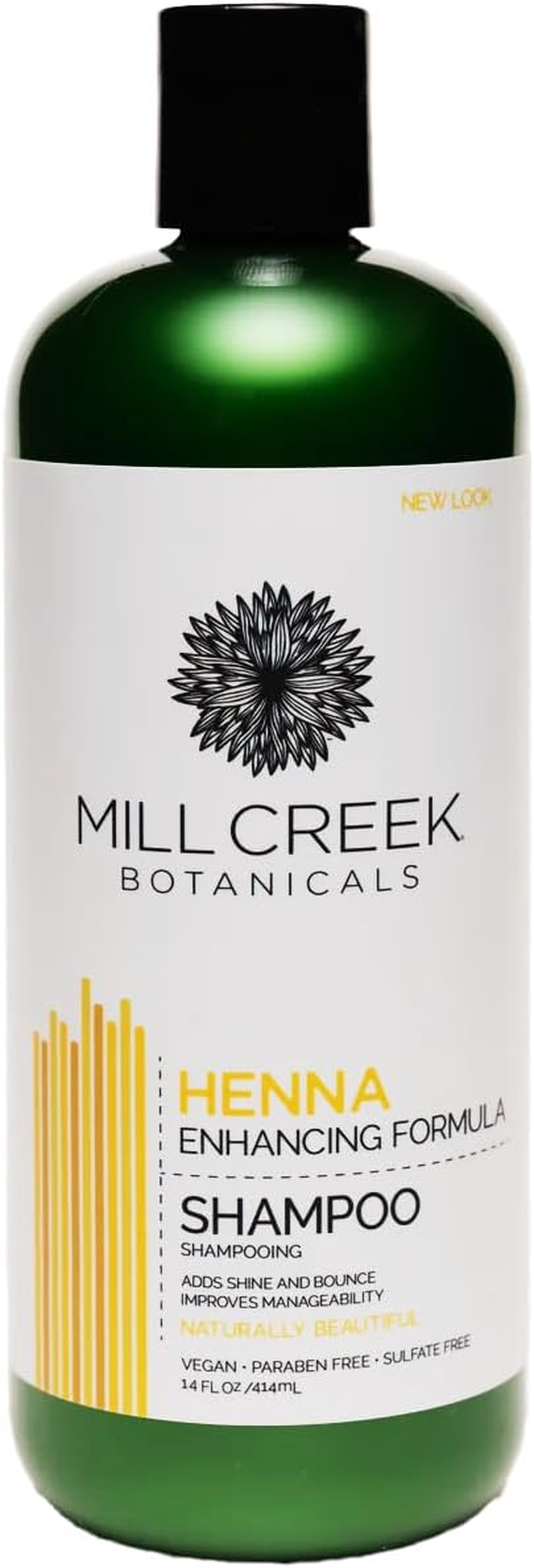 Mill Creek Henna Shampoo, 16 Fluid Ounce