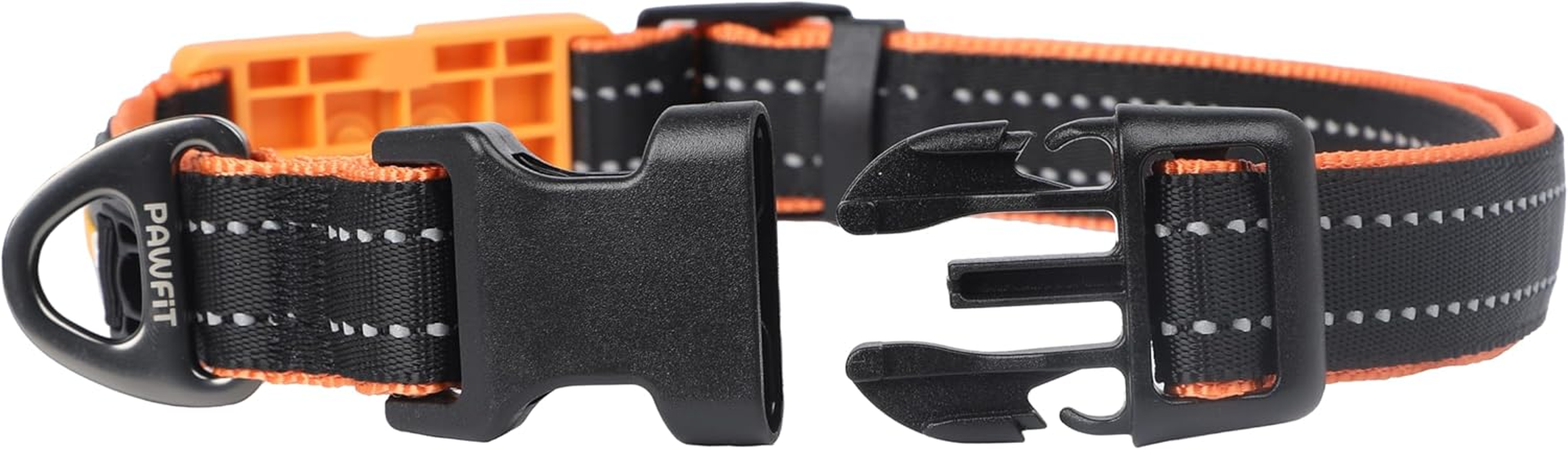 Pawfit Collar, Nylon Dog Collar with Safety Buckle, Adjustable Pet Collars with Quick Release Buckle image number 1