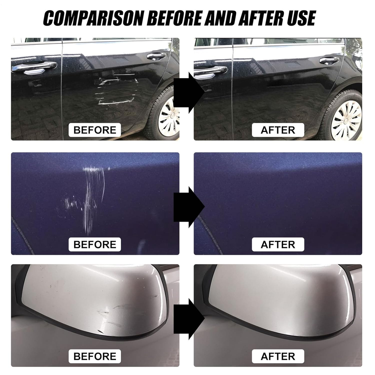 Scratch Remover for Vehicles - Automotive Scratch Remover - 120ML Coating Repair Wax Polisher for Detailing Finish Restoration Auto RV Boat Motorcycle Tractor Truck Marine image number 2
