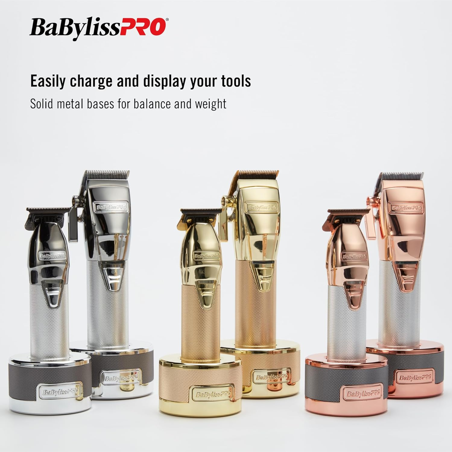 Babylisspro Metal Clipper Charging Base for Any FX870 Clipper