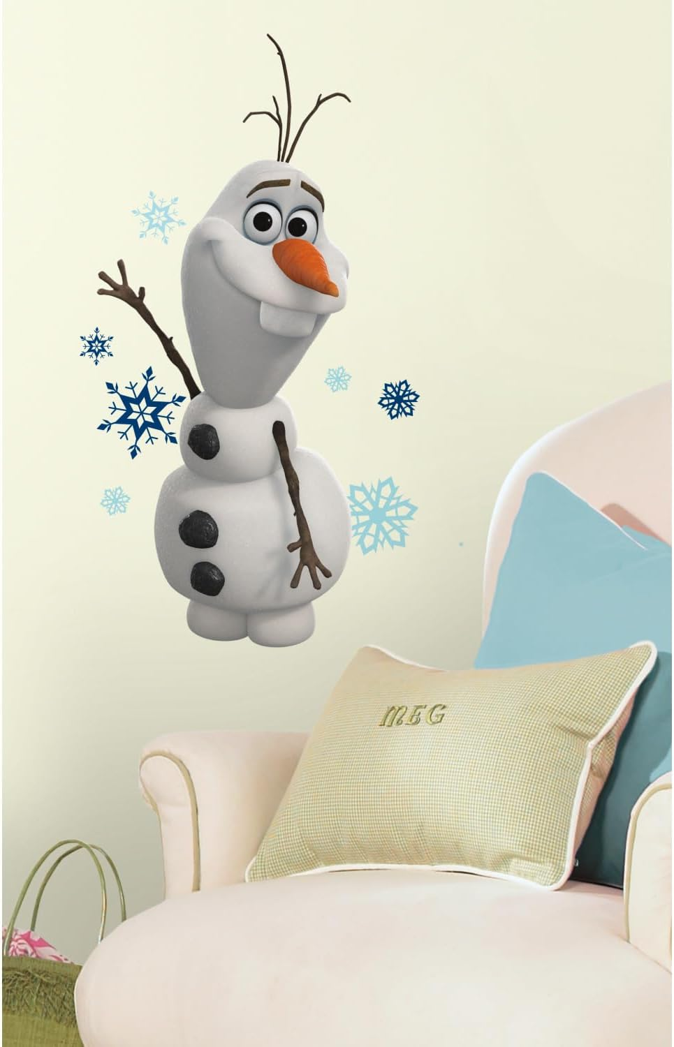 Roommates Disney Frozen Olaf the Snow Man Peel and Stick Wall Decals by Roommates, RMK2372SCS