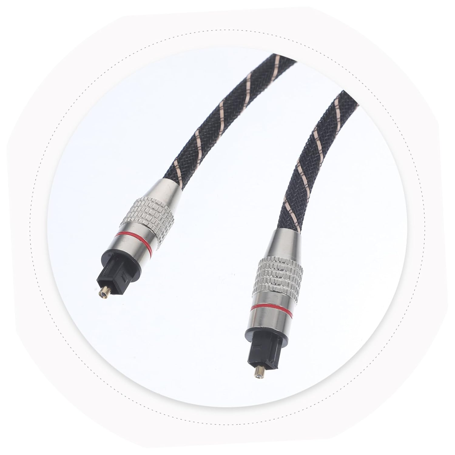 DOITOOL Optical Fiber Audio Cable Digital Audio Cord for Tv Soundbar Home Theater Extension Cable image number 5