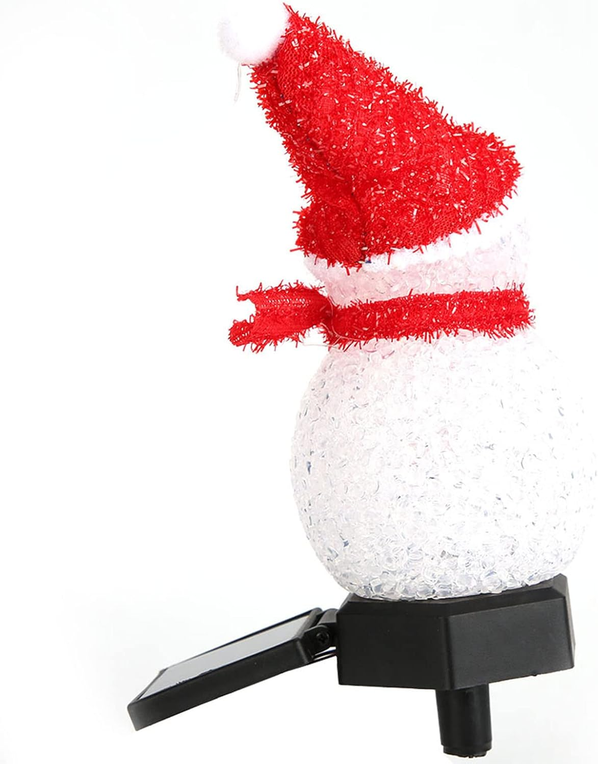 Waterproof LED Solar Energy Saving Snowman Christmas Garden Light Outdoor Decoration Courtyard image number 6