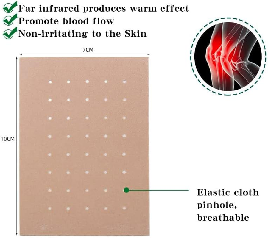 Pain Relief Patch, 60 Pain Relief, Heat Plasters for Neck and Shoulder, Pain Relief for Shoulders, Self-Adhesive Pain Plasters, Heat Cushion for Shoulders, 60 Pain Relief Plaster image number 2