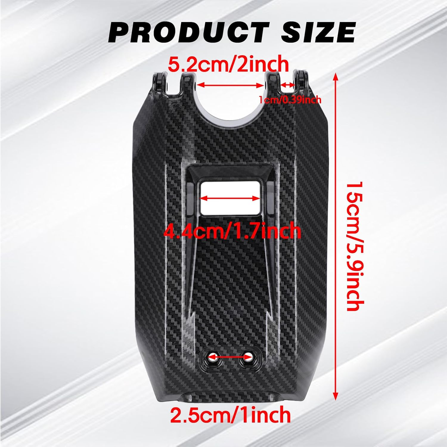 JFG RACING Sur Ron Battery Cover Carbon Fiber Pattern for Surron Light Bee X/S Electric Dirt Bike image number 3