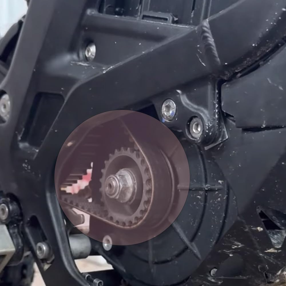 Inkesky Upgraded Primary Drive Belt "Gatespowergrip-Gt4" for Sur-Ron Lightbee X/Segway X260 X160/Talaria X3(XXX) Dirty Bike image number 4