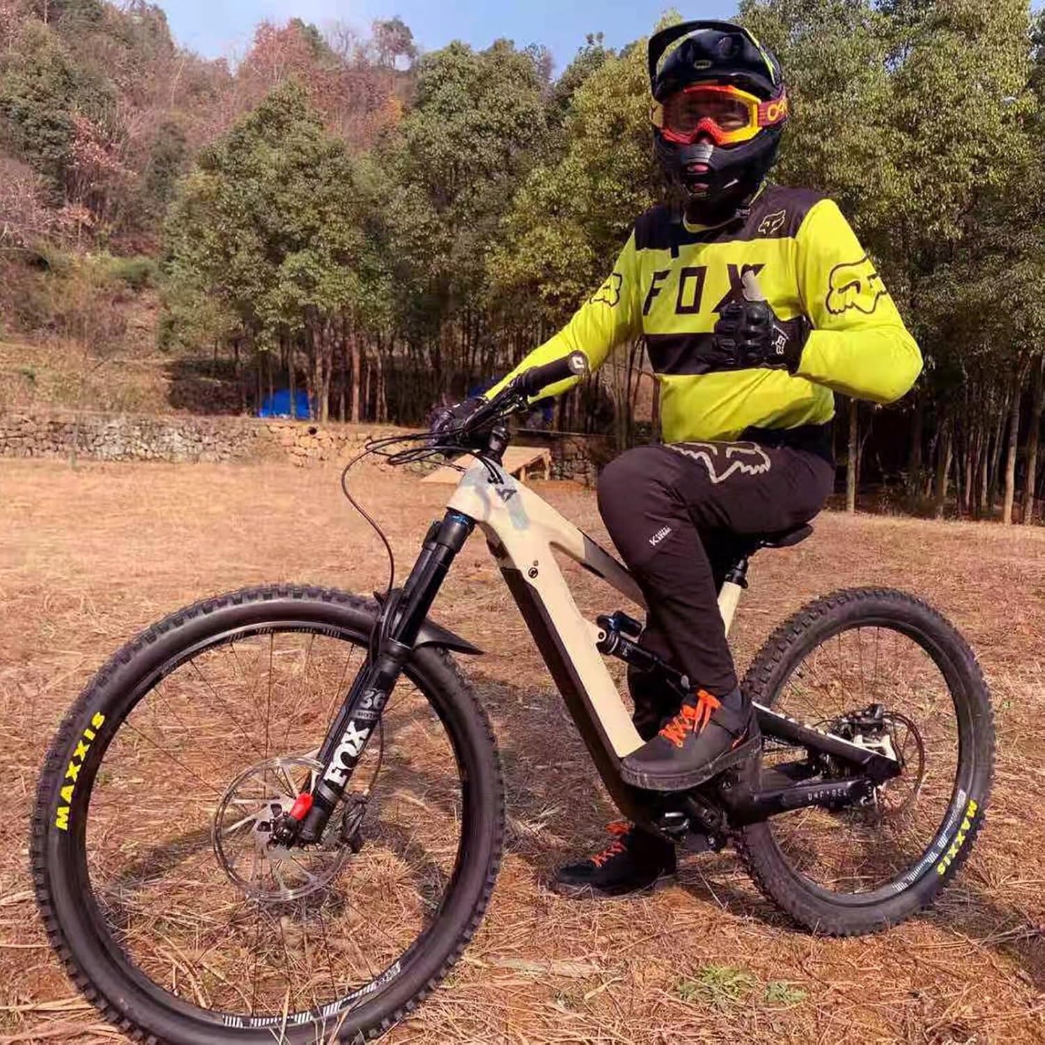 Cycling Shoes for Men Mountain Bike MTB Cycle Shoes,Suitable Mountain Biking Downhill Enduro Indoor Exercise Bike, Compatible with Peloton Shimano SPD 2 Bolts Pedals image number 6