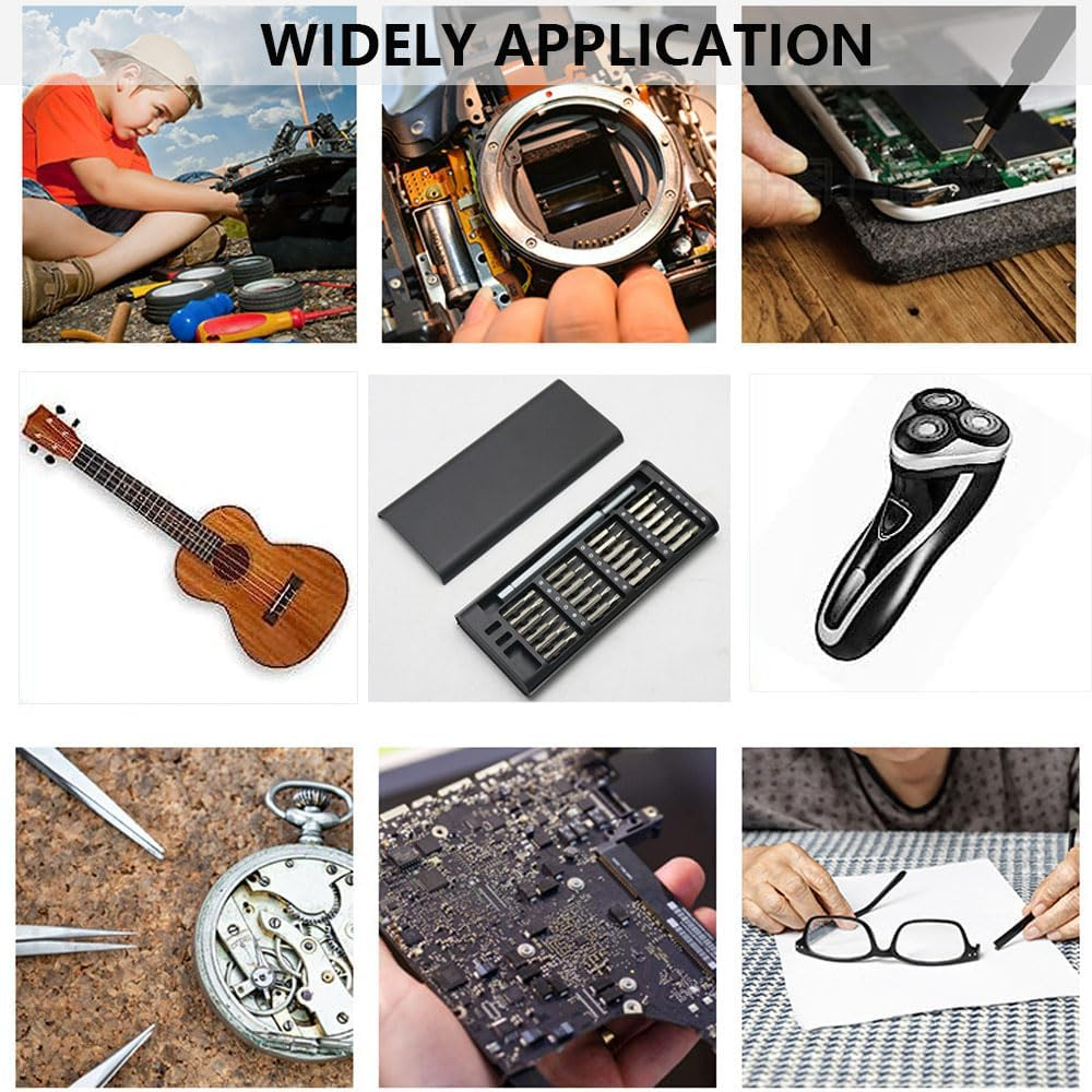 28-In-1 Small Precision Screwdriver Set, Professional Magnetic Mini Repair Tool Kit with Extra Magnetized & Demagnetized Area for Phone, Computer, Watch, Laptop, Game Console, Eyeglass image number 2