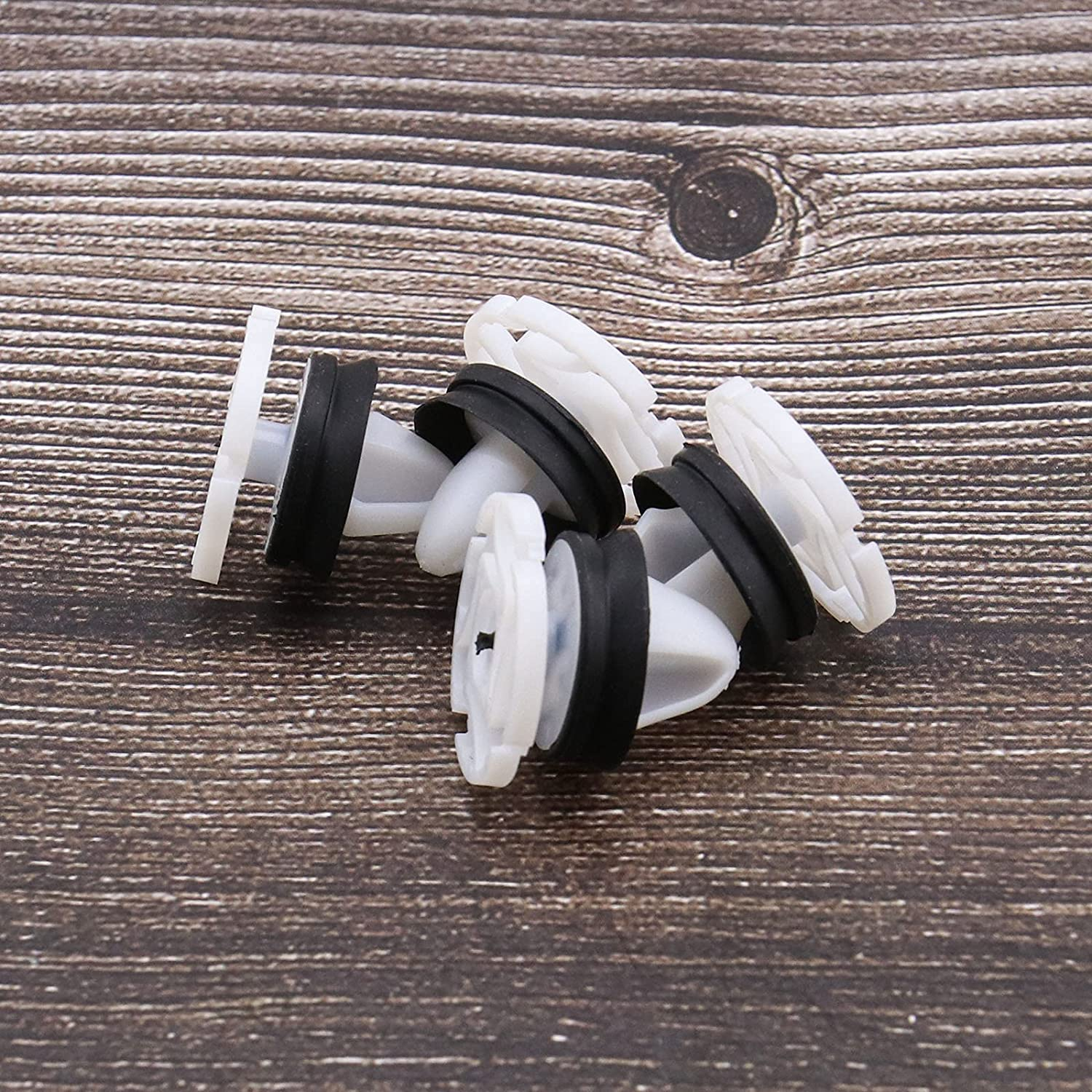 SING F LTD 30Pcs Car Trim Door Panel Fixing Clips Fasteners Interior Parts 7703077476 Plastic Compatible with Peugeot 308 Compatible with Citroen DS4 Compatible with Renault Megane III & Laguna III image number 5