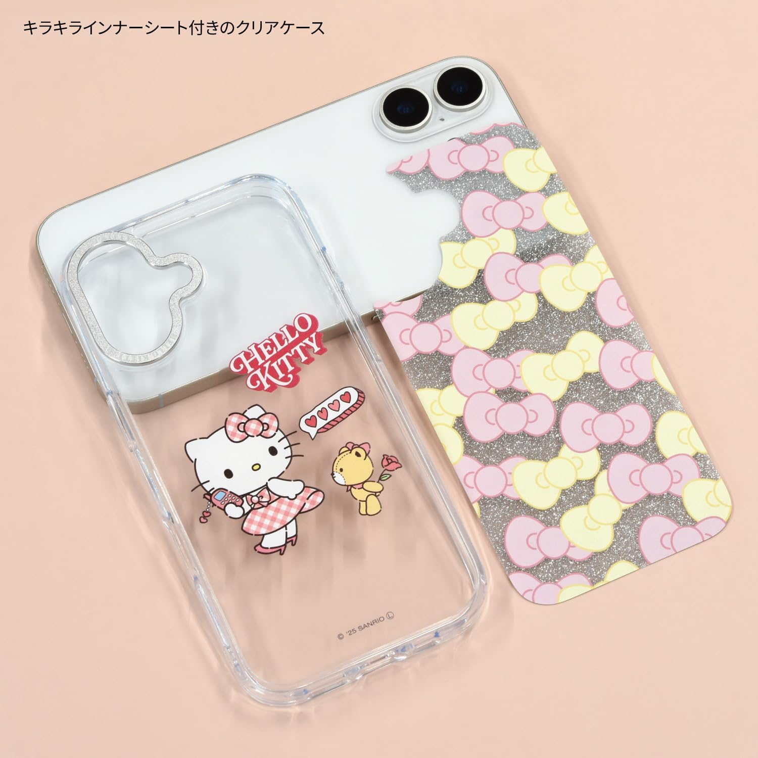 Gourmandies Sanrio Characters Camera Frame Iphone 17 Compatible Case Hello Kitty SANG-587KT image number 5