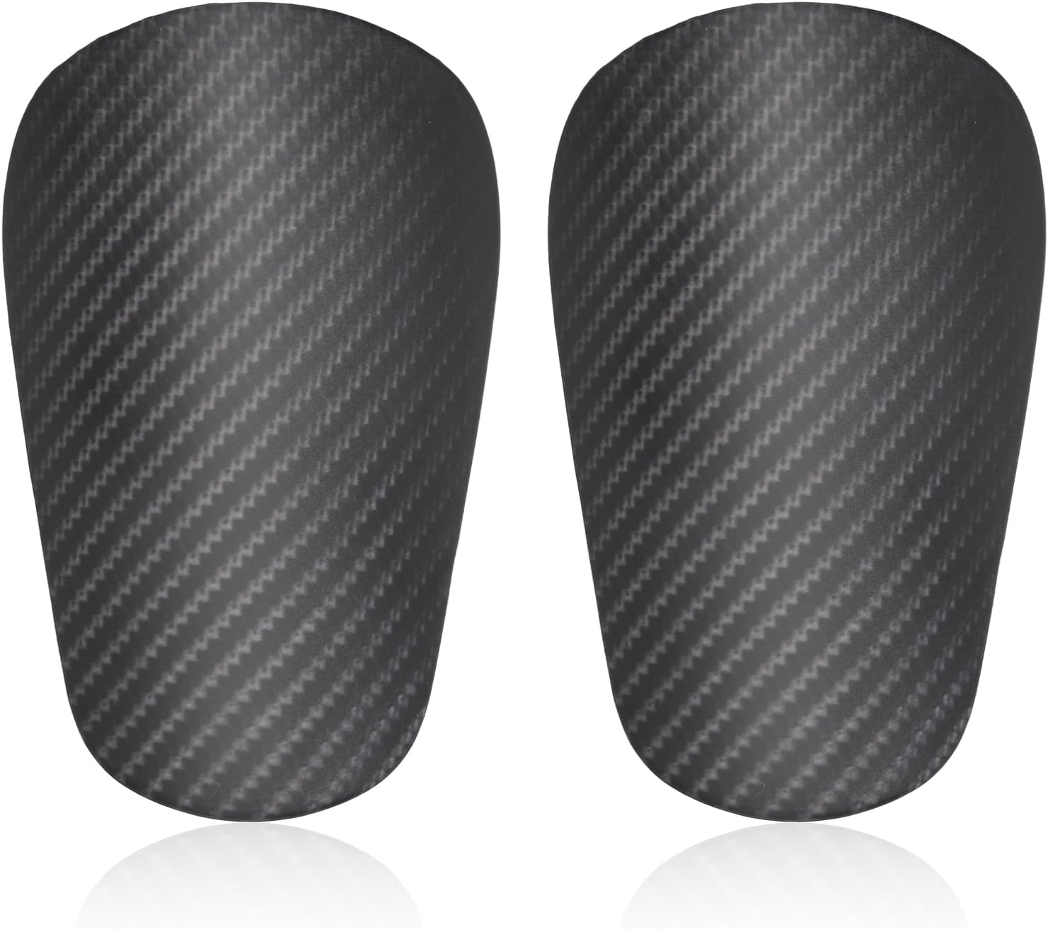 2Pcs Soccer Shin Guards, 4.72X3.07In Extra Mini Football Shin Guards Youth and Adults Miniature Small Tiny Pad Protective Equipment for Men Women Kids Boys Girls(Size L) image number 3