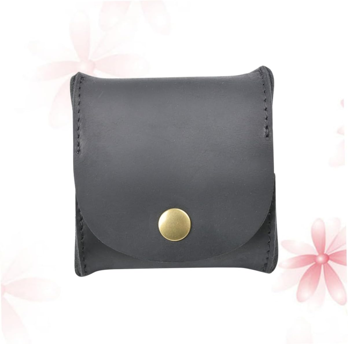 CIMAXIC Retro Style Women Wallet Mini Leather Coin Organizer Bag for Travel with Lightweight Structure Black image number 1