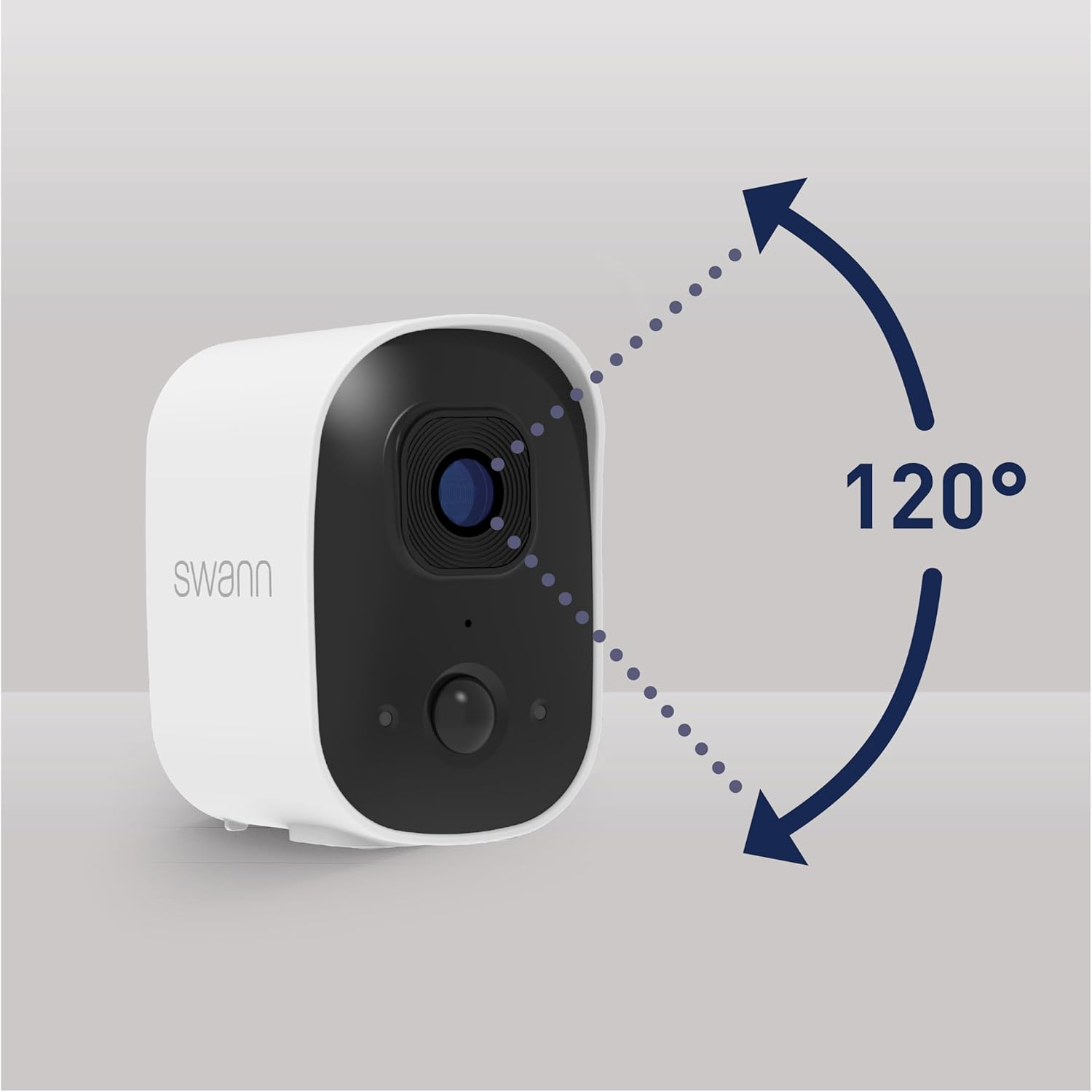 Swann EVO Wireless 2K Security Camera with Solar Panel-100% Wire-Free,Set & Forget Solar Charging,120&deg; View,Night Vision,2-Way Audio,32Gb SD Card,No Subscription Needed,Weatherproof image number 1