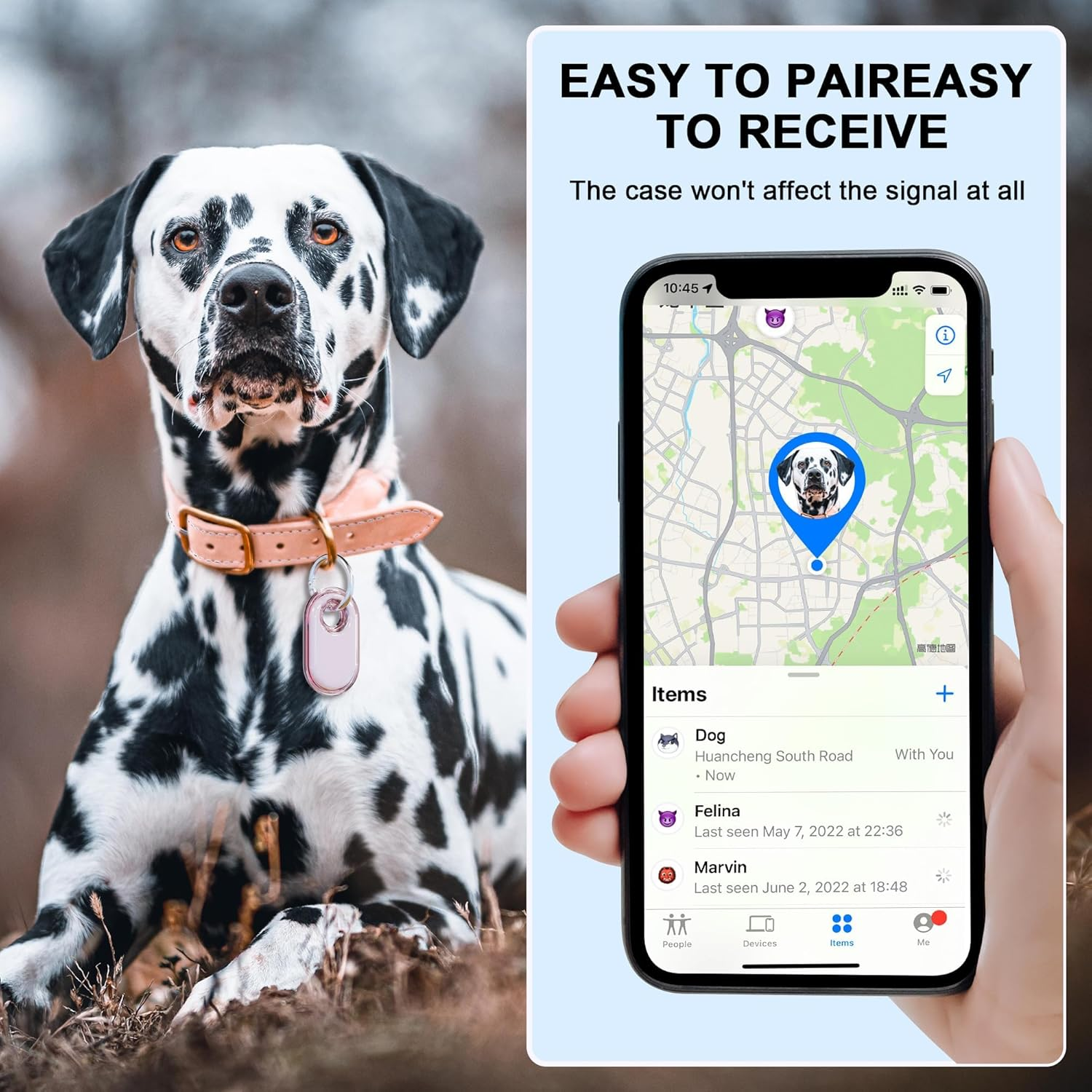 Compatible with Samsung Smart Tag 2 Case 4 Pack with Keychain, Clear TPU Scratch and Shock Resistant, Easy to Install, for Luggage, Keys, Dog Collar for Smart Tag 2 Case image number 2