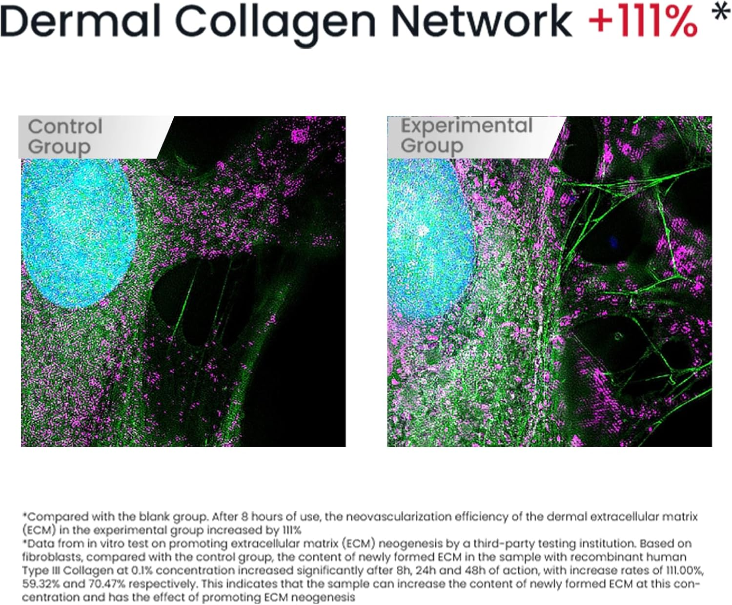 WINONA Collagen Sheet Mask 6Pcs, Instant Repair & Brightening, Soothing Quick-Repairing Freeze-Dried Collagen Mask + Solvent for Sensitive Skin, Alleviating Redness, Improving Skin Tolerance image number 3