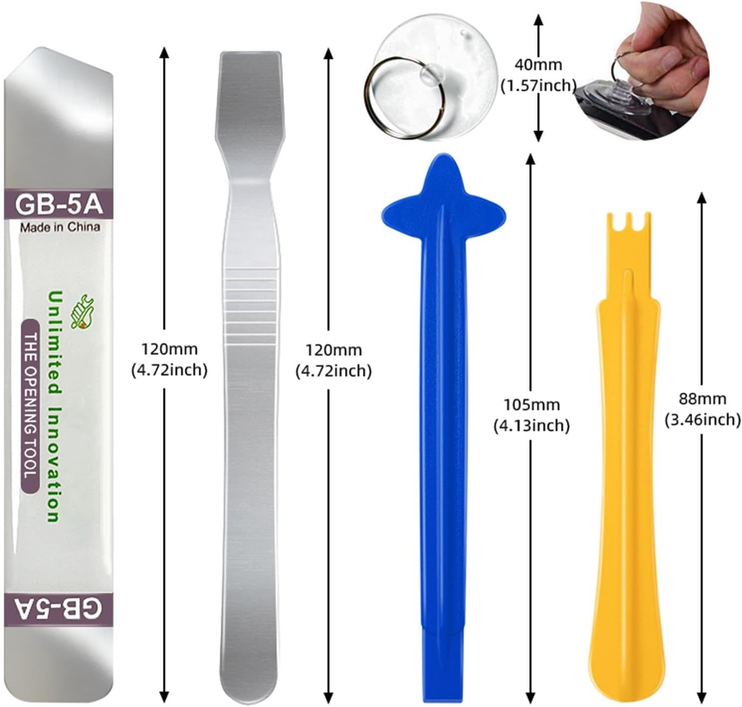 EFAITHFIX 22 in 1 Repair Tool Kit, 22-Piece Opening Pry Tool Screwdriver Set, Electronics Magnetic Precision Screwdriver Set for Iphone,Ipad,Computer,Cell Phone,Laptop,Tablet,Macbook,Watch,Camera, Etc