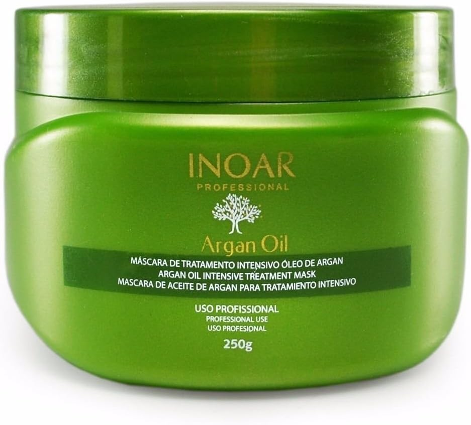 Inoar Home Care Argan Oil Intensive Treatment Hair Mask (250 Grams)