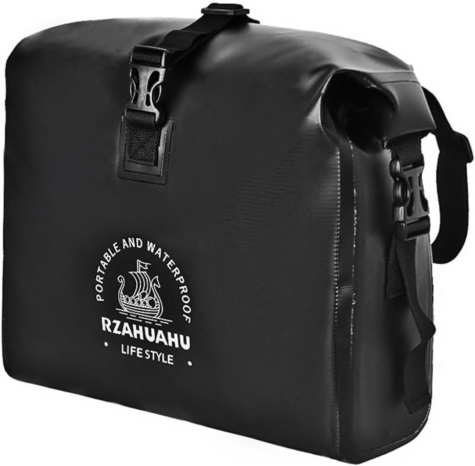 Bicycle Handlebar Bag Waterproof PVC Handlebar Bag for Electric Bike Scooter