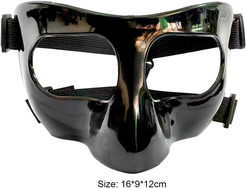 Nose Guard for Broken Nose, Nose Guard for Sports, Protective Face Masks for Basketball and Soccer Sports, Adjustable for Adults and Teenagers, Suitable for Men and Women image number 5