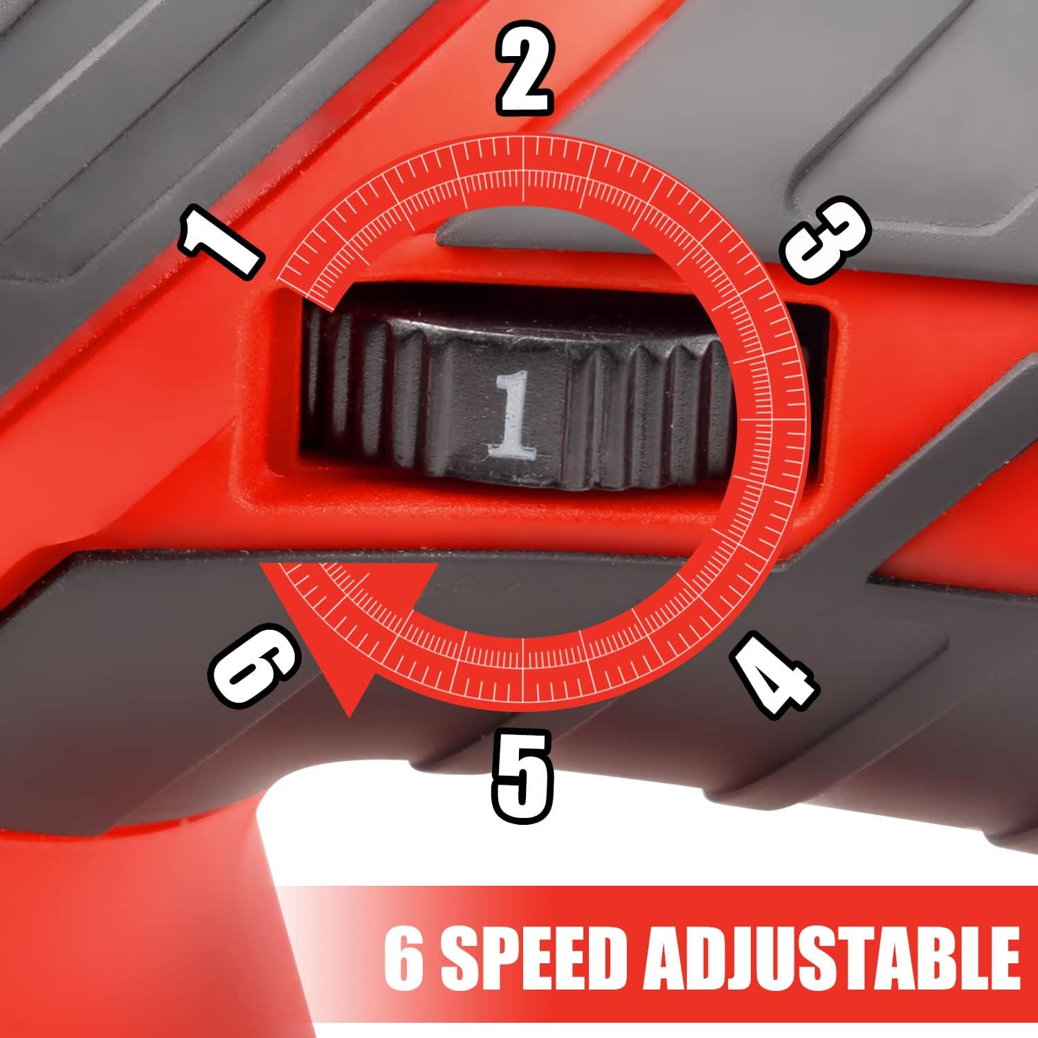 TOPEX 300W Random Orbital Sander Tool Set Electric Mini Electric Sander Kit with Dust Collector & 15Pcs Sandpaper Polisher Grinding Sanding Tools for Sanding, Finishing, Polishing Wood/Metal image number 5