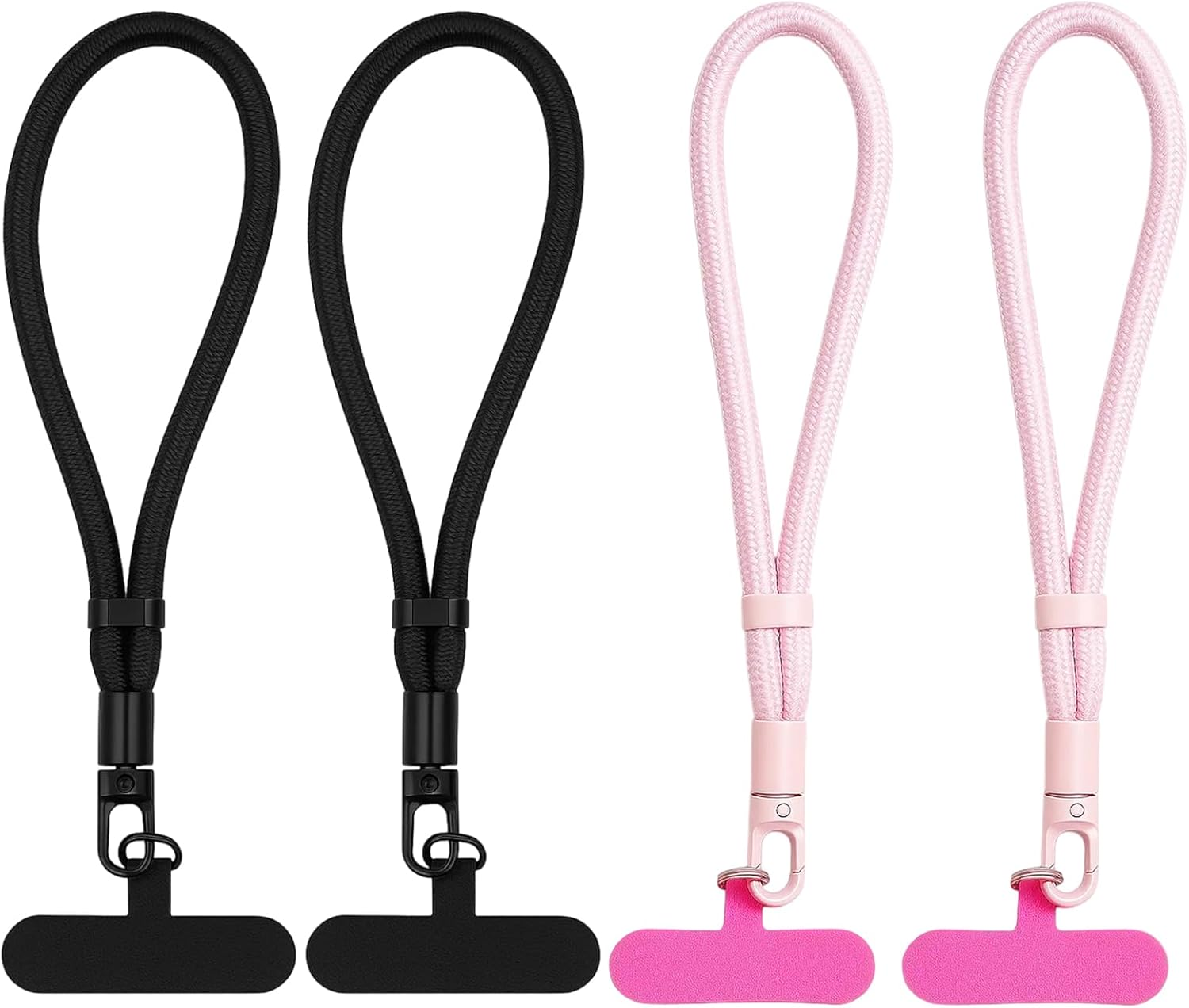4 Pack Adjustable Phone Lanyard, anti Theft Wrist Strap for Smartphones and Cameras, Universal Phone Strap with Quick Release Buckle, Durable Mobile Phone Accessory for Travel and Workouts image number 4