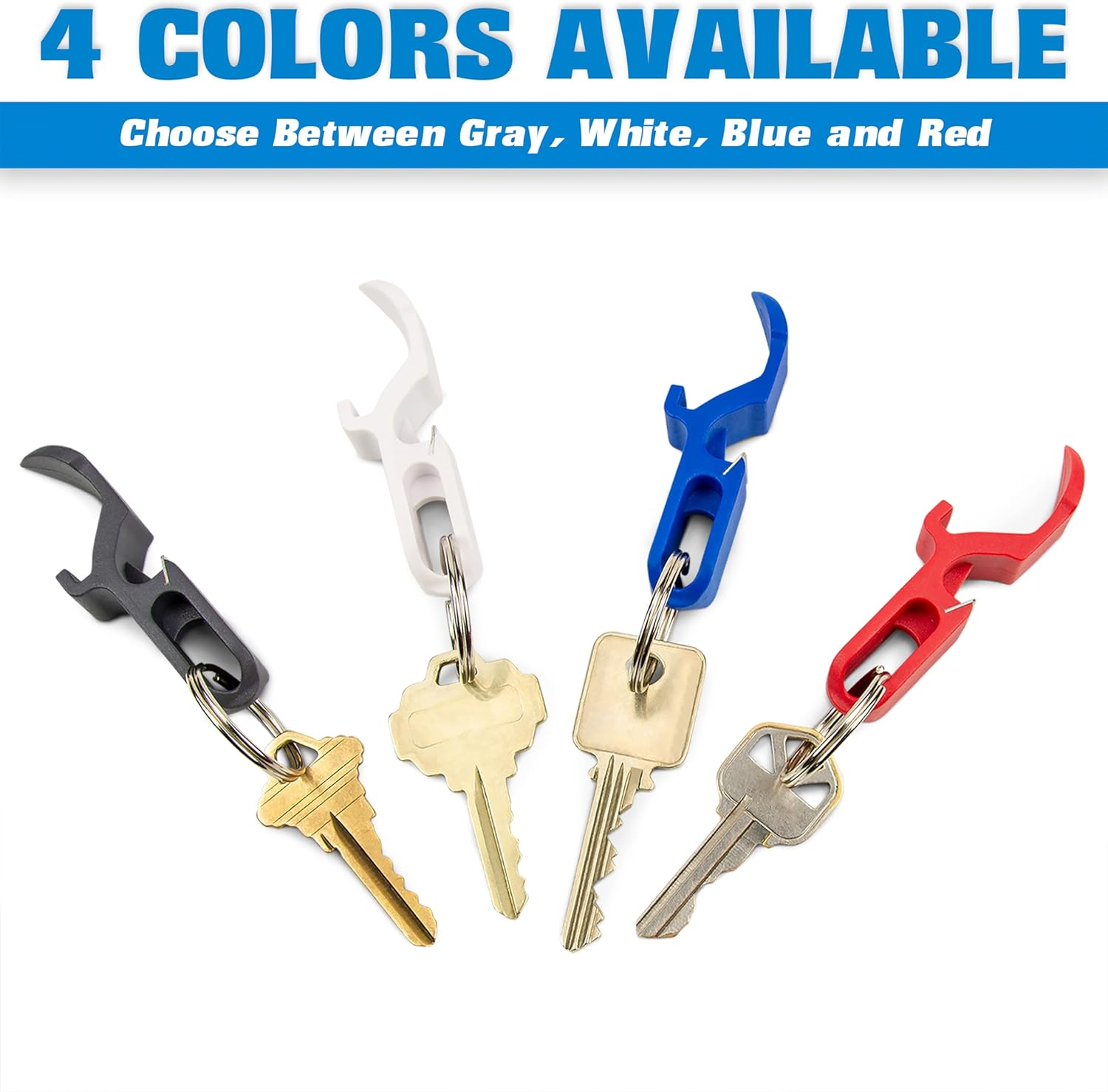 Gopong Ultimate Beer Shotgun Opener - Keychain Tool 10 Pack - Great for Party Favors, Tailgating and More - Choose Your Color image number 6