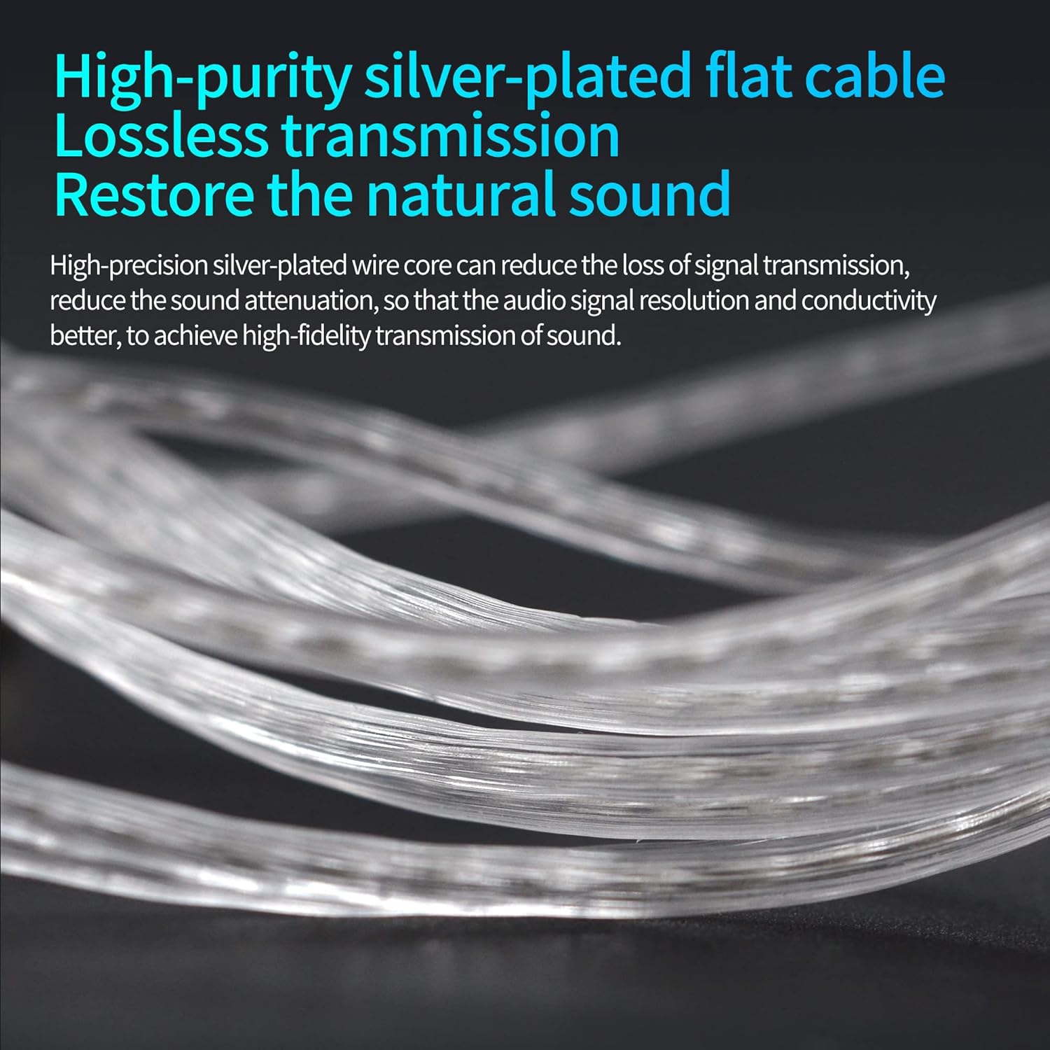 Keephifi KZ EDXS in Ear Monitor Headphones 10Mm Dynamic Driver Hifi 3D Metal Earphone, KZ Wired Earbuds IEMS with High Resolution Sound and Detachable Cable (No Micro) image number 7