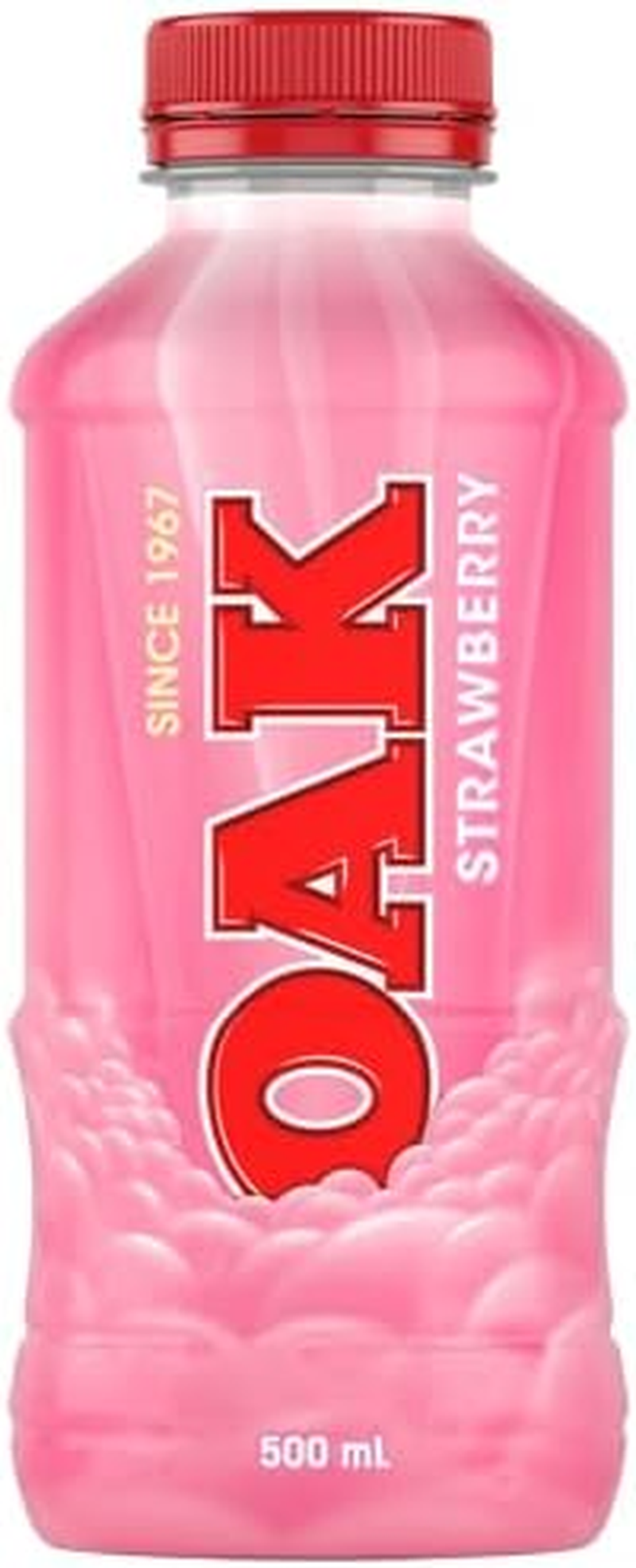 Oak Strawberry Flavoured Milk 500 Ml (Pack of 6) image number 1