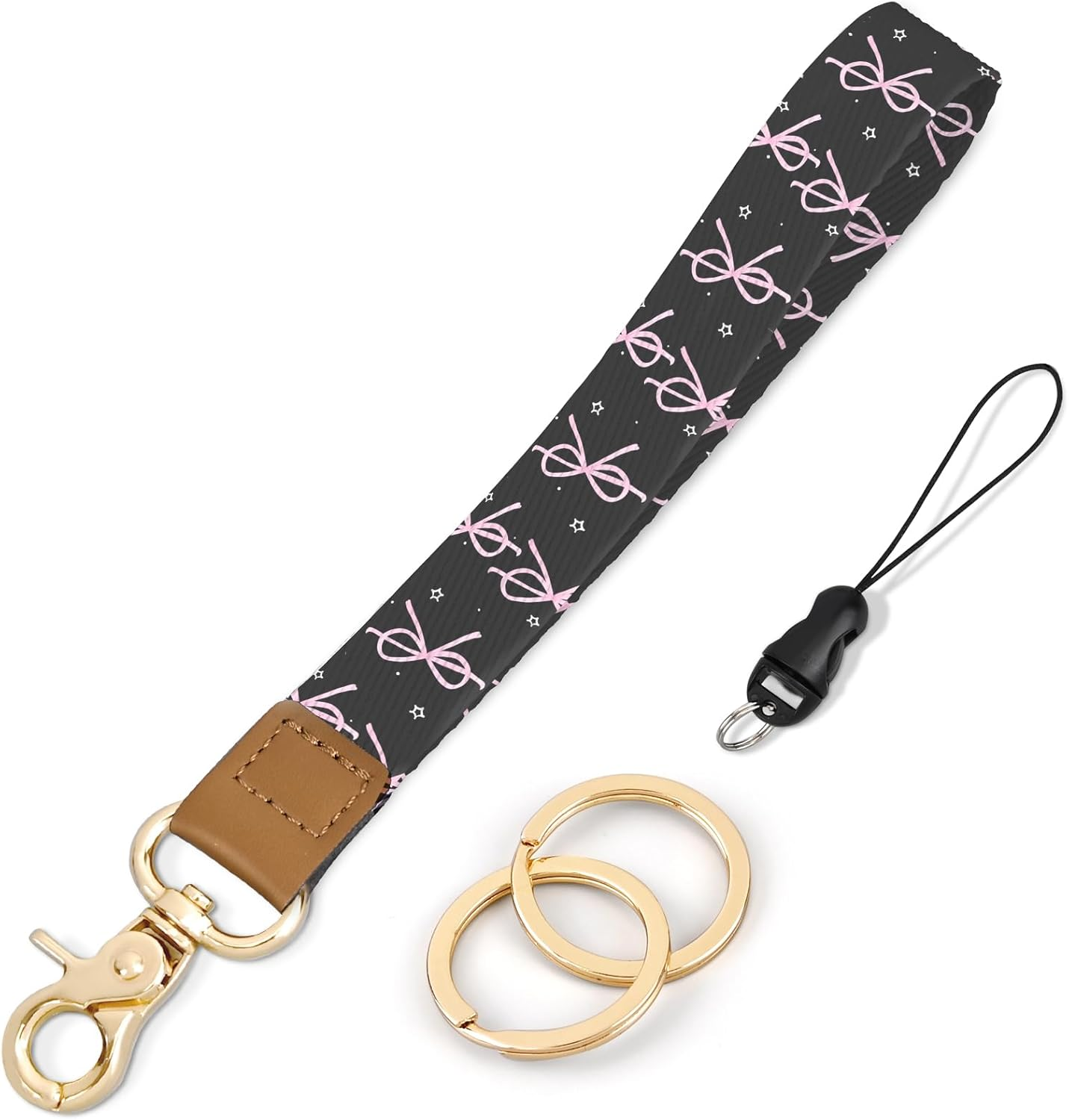 Knagsfa Wristlet Keychain, Cute Wrist Strap for Women, Wrist Lanyard for Keys, Wallet, Id Holder, Cell Phone