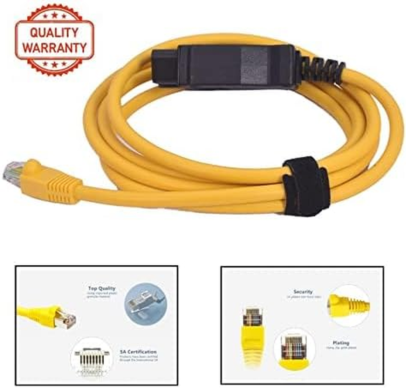 Bmw Enet Cable Rj45 Obd Enet Ethernet Kabel Obd2 Cable Cable E-Sys Coding F-Series for BMW image number 5