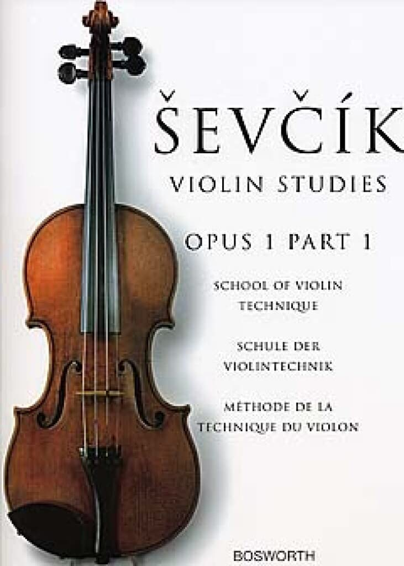 VIOLIN STUDIES OPUS 1 PART 1 SCHOOL of VIOLIN TECHNIQUE by SEVCIK