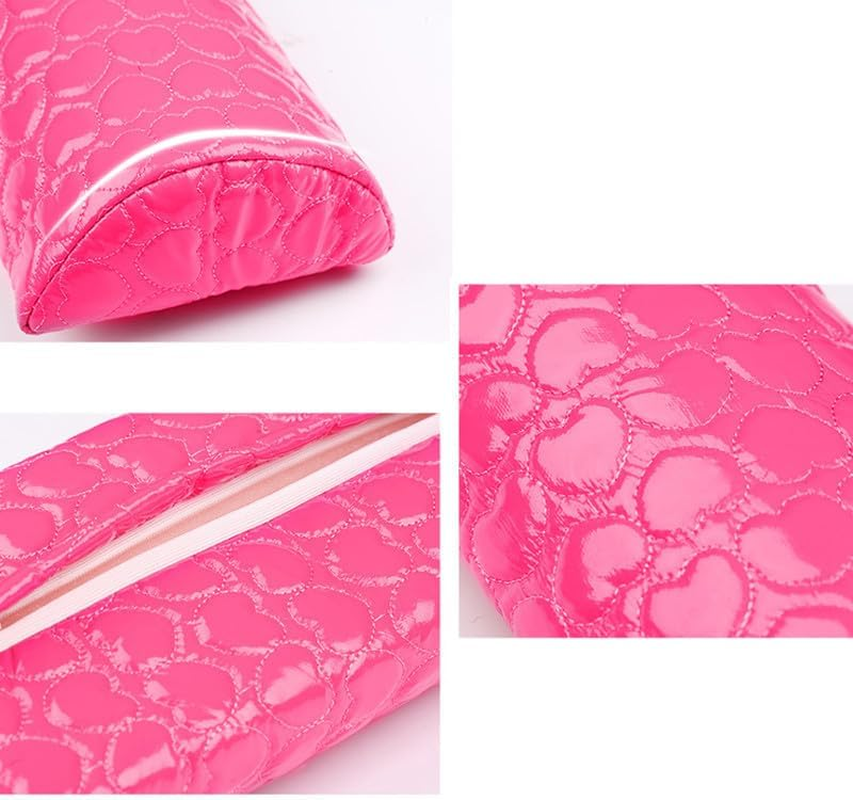 Nail Art Hand Pillow, Pink, 1 Piece,Manicure Hand Rest, Essential Tool for Precise Nails, Comfortable Support image number 4